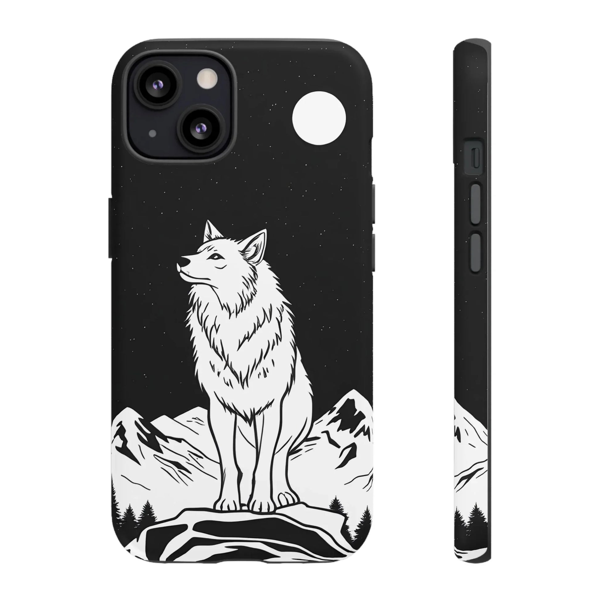 Majestic Wolf Phone Case for iPhone and Galaxy - KARARMDESIGN
