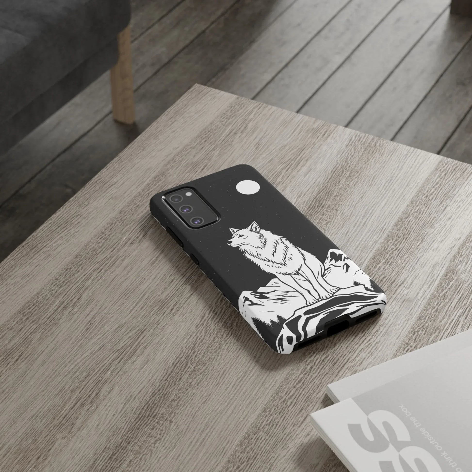 Majestic Wolf Phone Case for iPhone and Galaxy - KARARMDESIGN