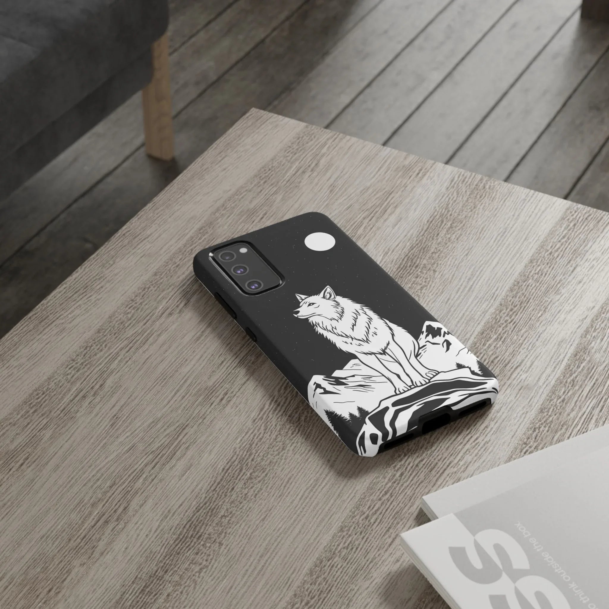 Majestic Wolf Phone Case for iPhone and Galaxy - KARARMDESIGN