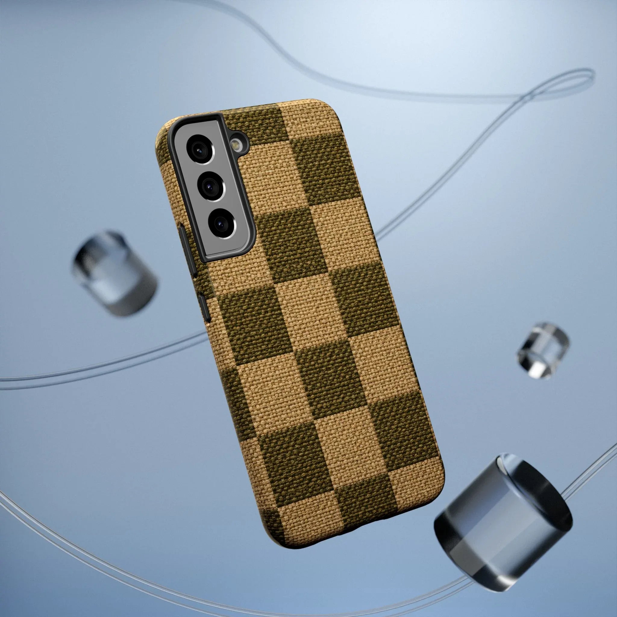 Rustic Woven Phone Case for iPhone 11-17 and Galaxy S21-S22 - KARARMDESIGN
