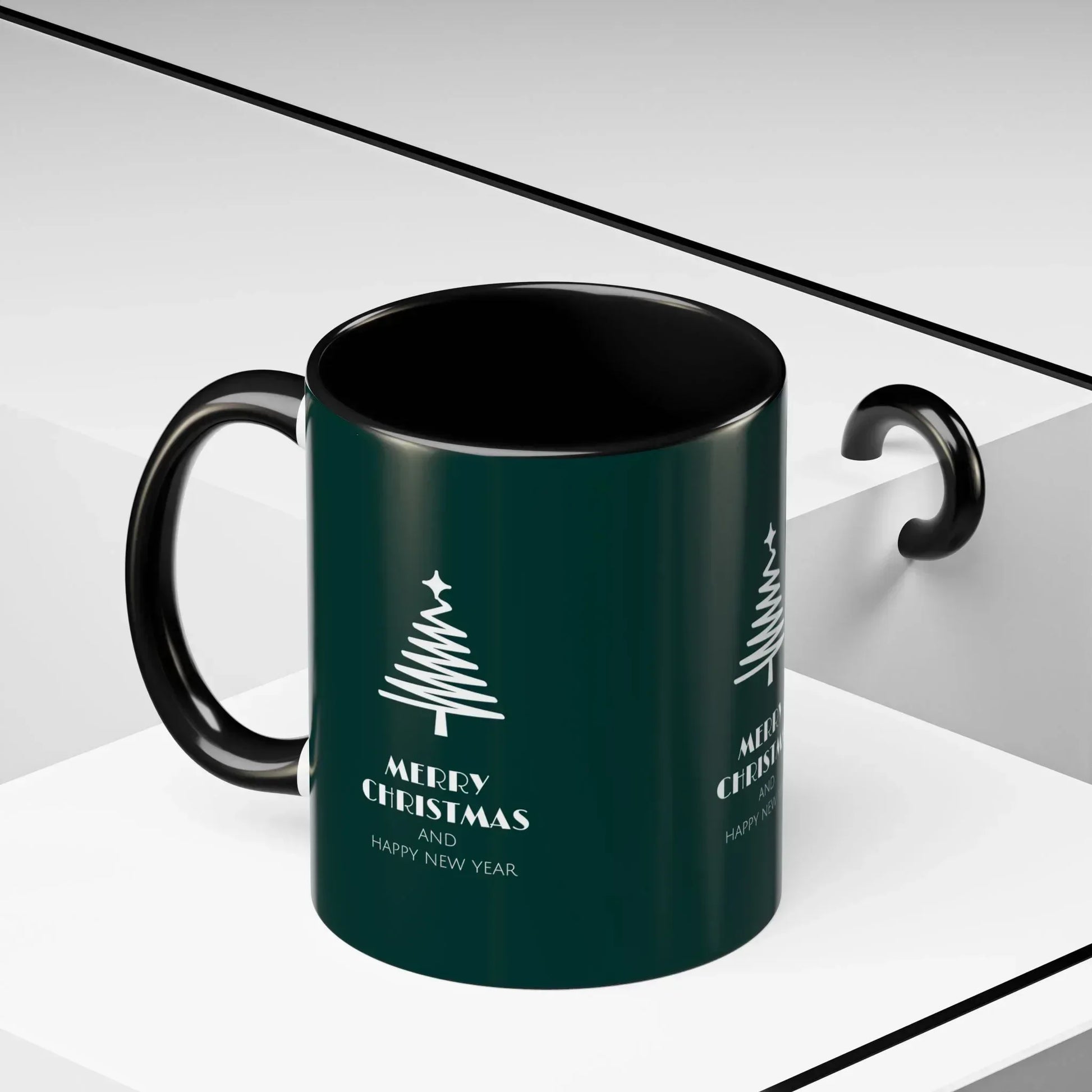 Holiday Mug - Accent Coffee Mug (11, 15oz) - KARARMDESIGN