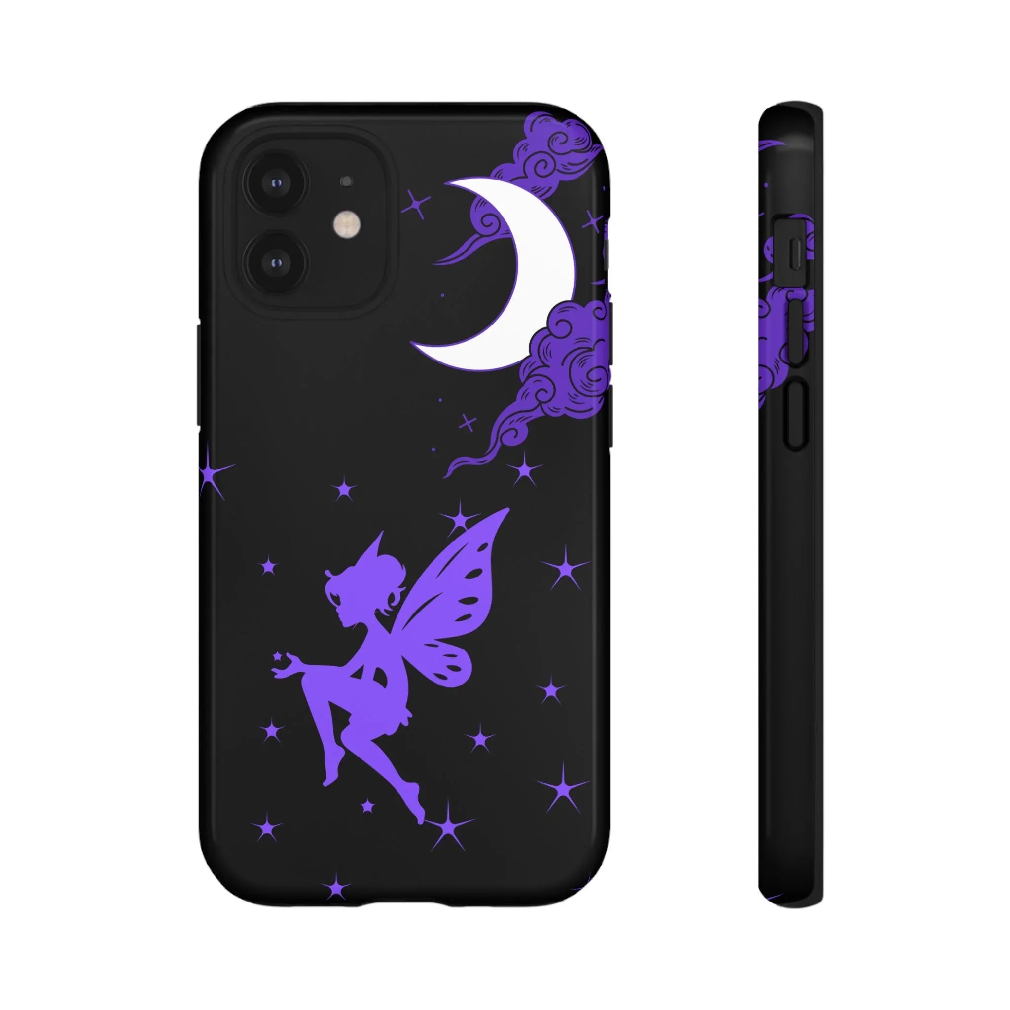 Moonlit Fairy Phone Case for iPhone 8-16 and Galaxy S10-S23 - KARARMDESIGN