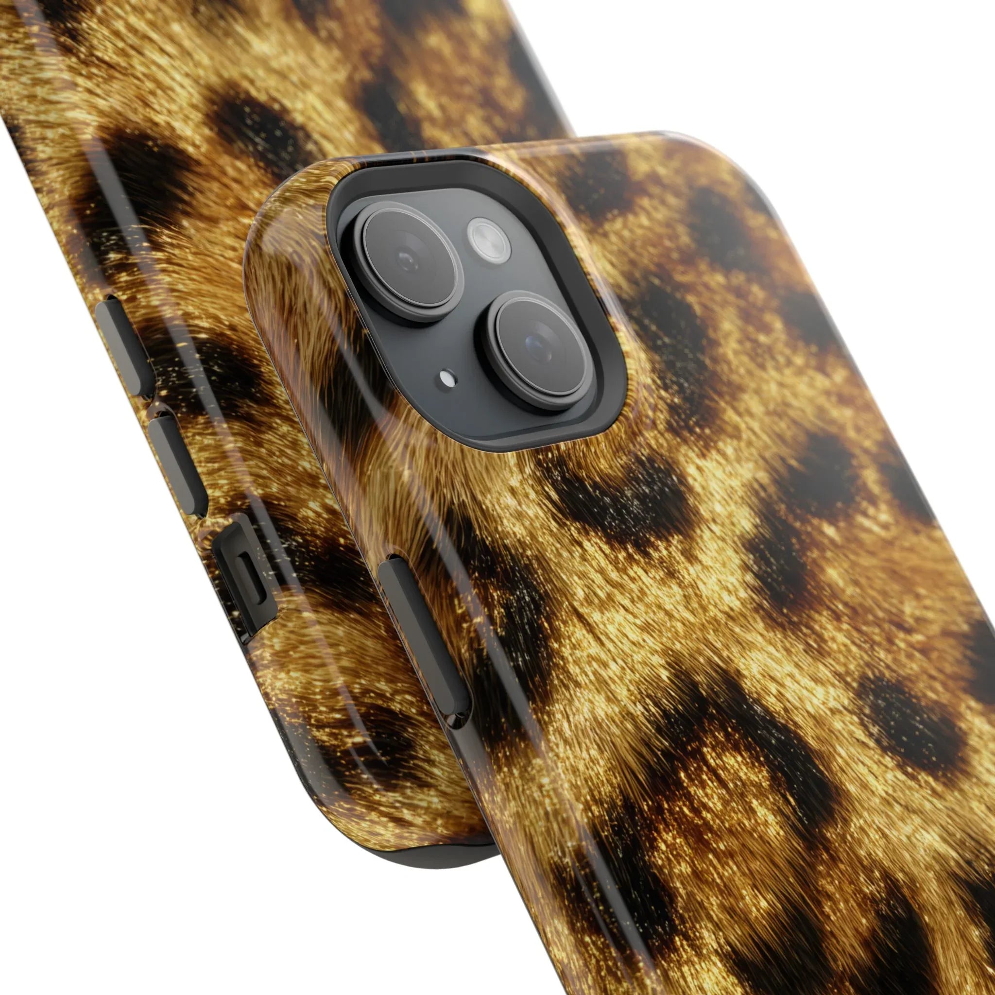 Leopard Print Phone Case for iPhone 13-17 - KARARMDESIGN