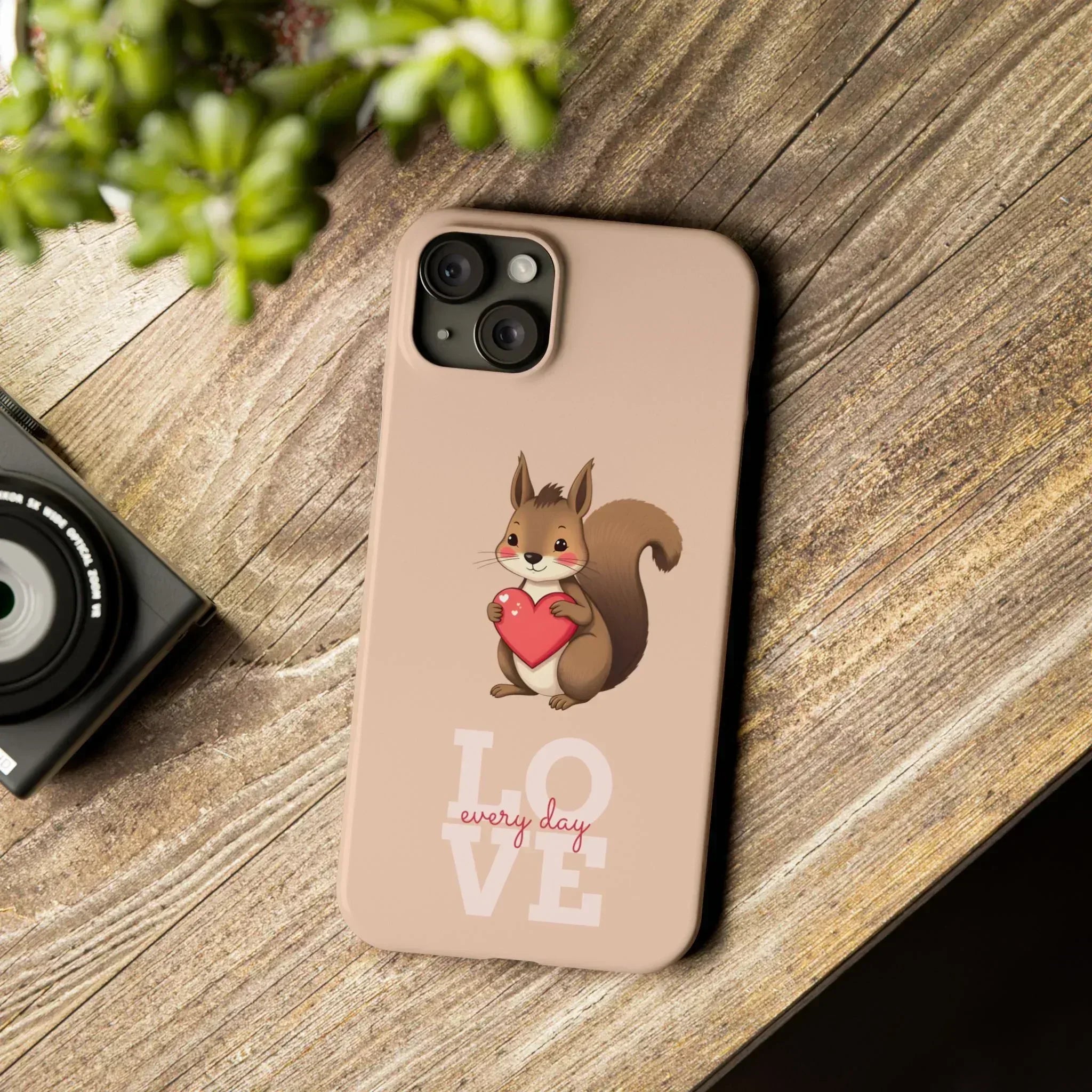 Cute Squirrel Phone Case for iPhone 11-17 - KARARMDESIGN
