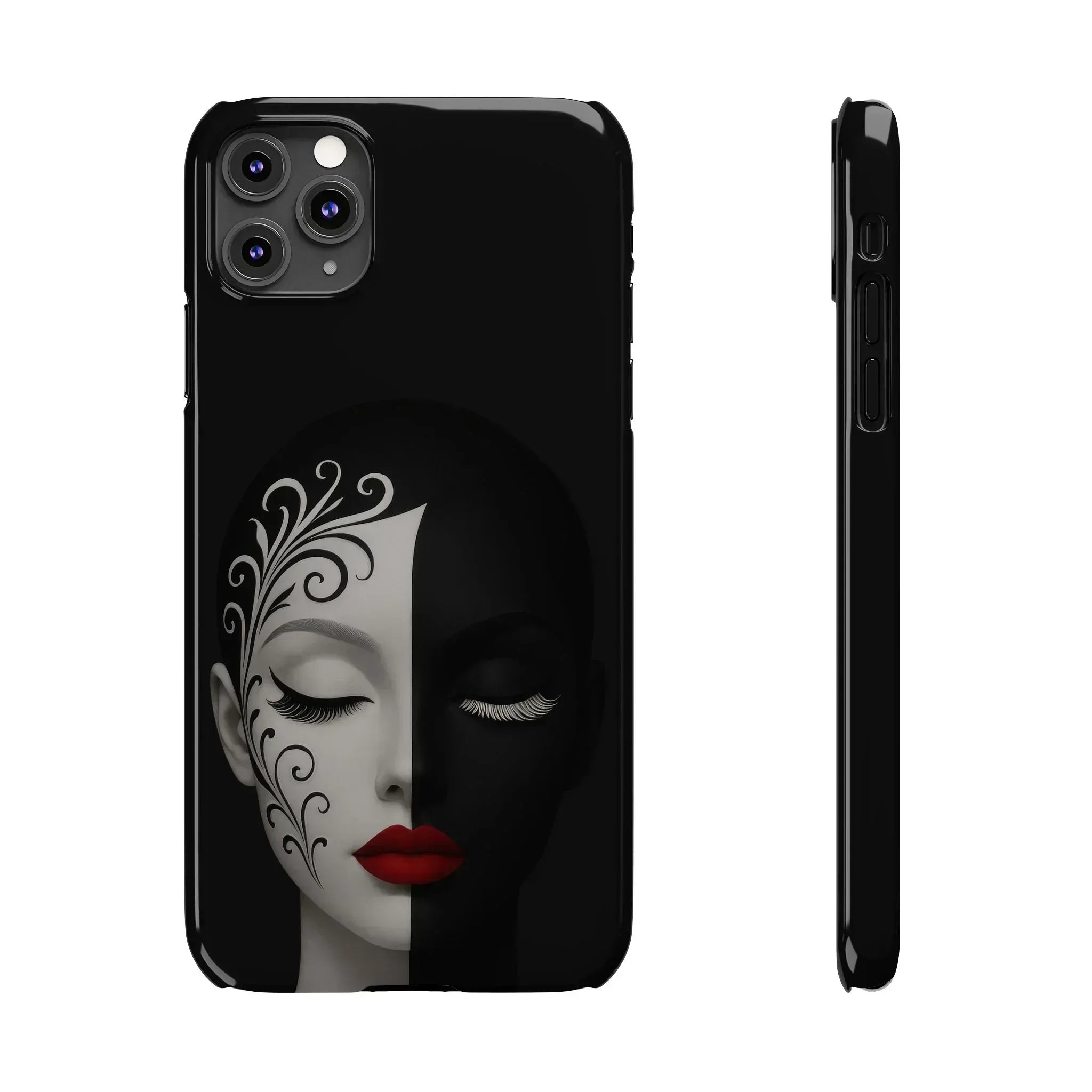 Artistic Head Design Phone Case for iPhone 11-17 - KARARMDESIGN