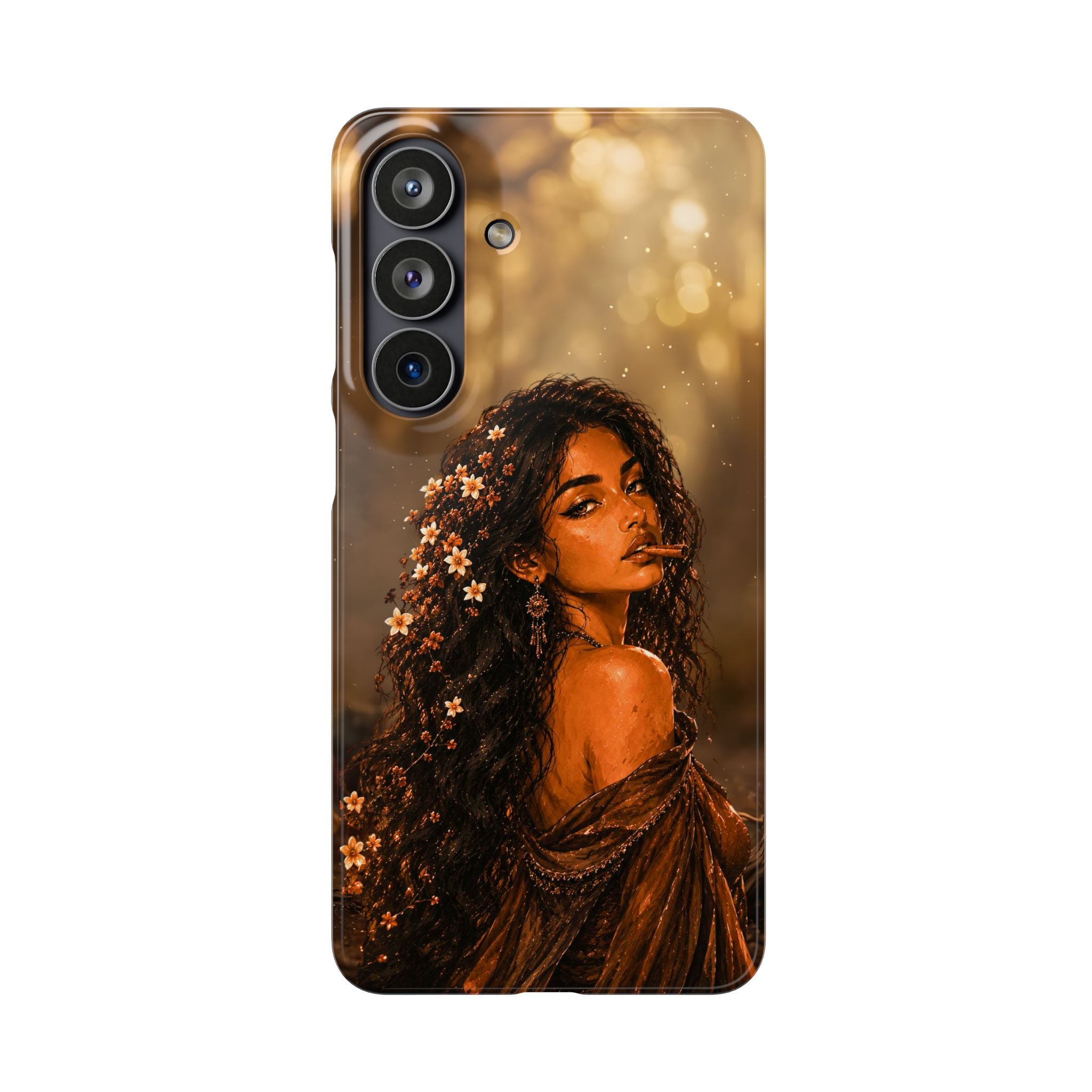 Cinnamon Girl Phone Case for iPhone 11-17 & Samsung Galaxy S20-S26