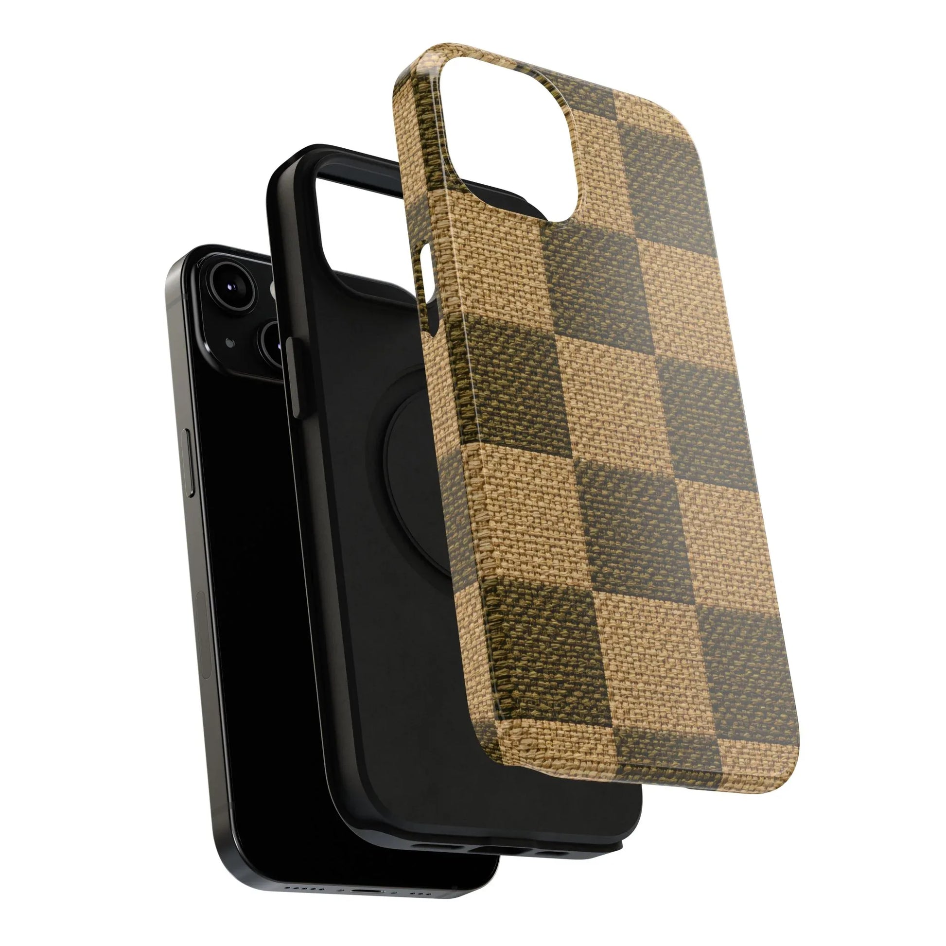 Rustic Woven Phone Case for iPhone 11-17 and Galaxy S21-S22 - KARARMDESIGN
