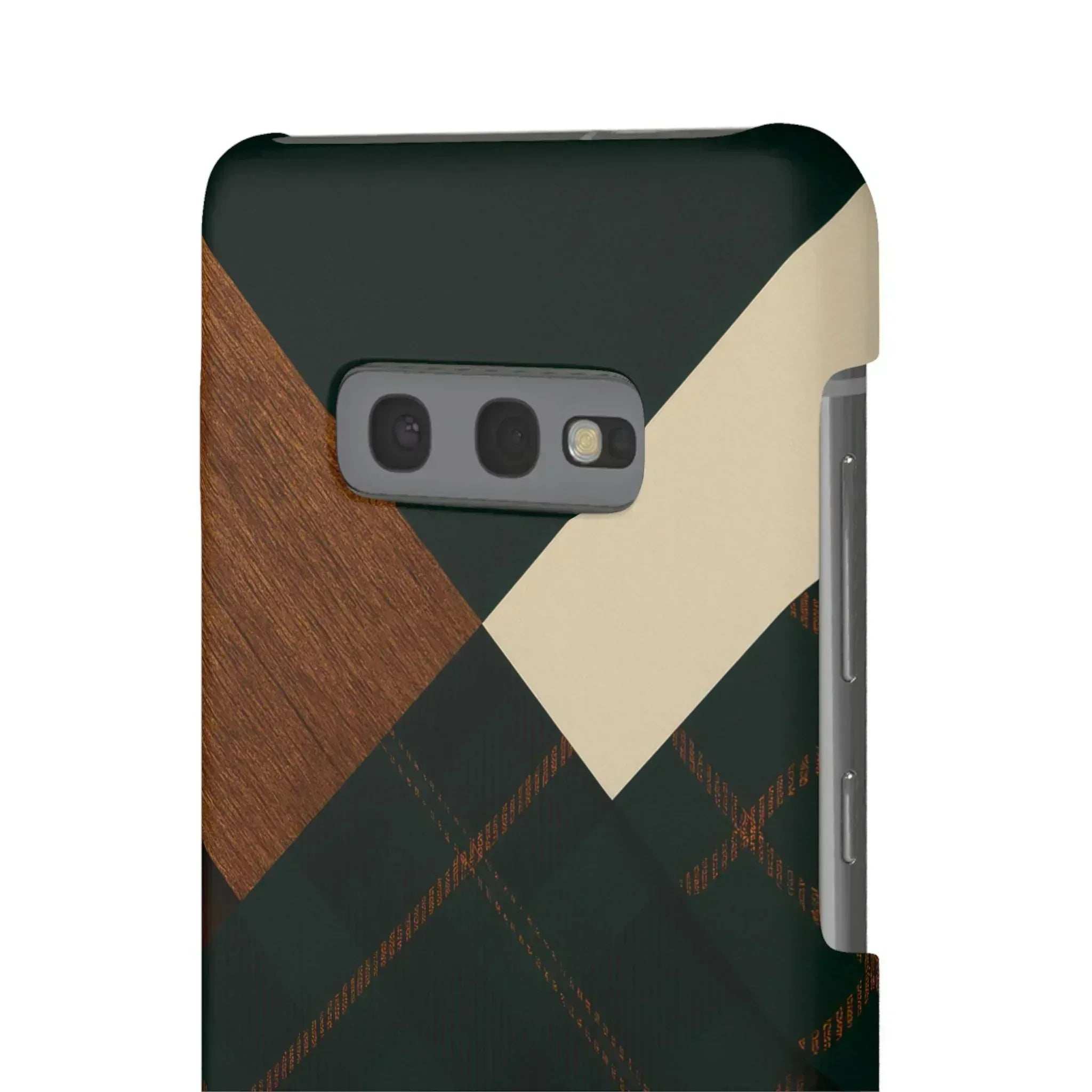 Rustic Green Phone Case for iPhone 8-16 and Galaxy S20-S24 - KARARMDESIGN