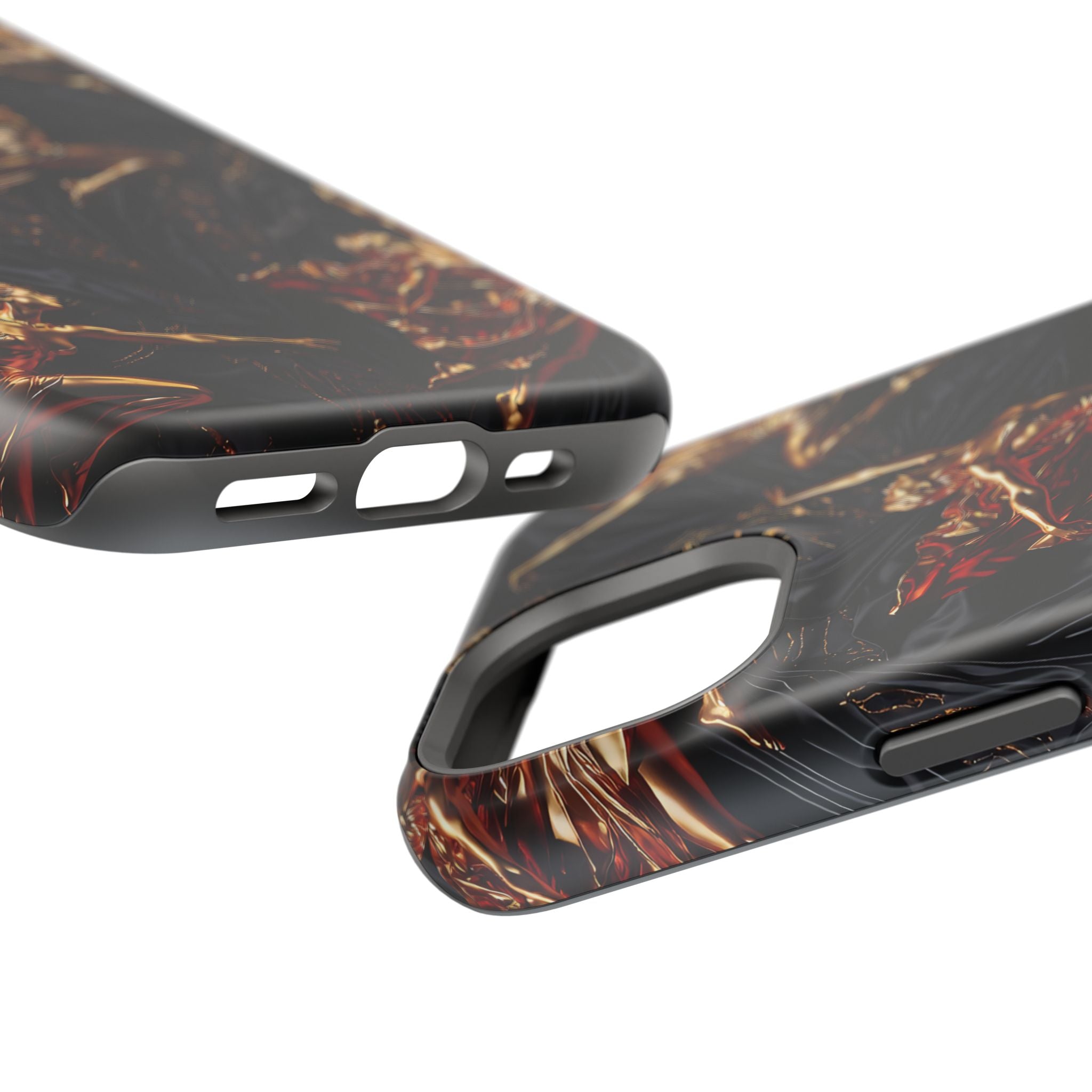 Gold Sculpture Phone Case for iPhone 13-17 & Samsung Galaxy S26
