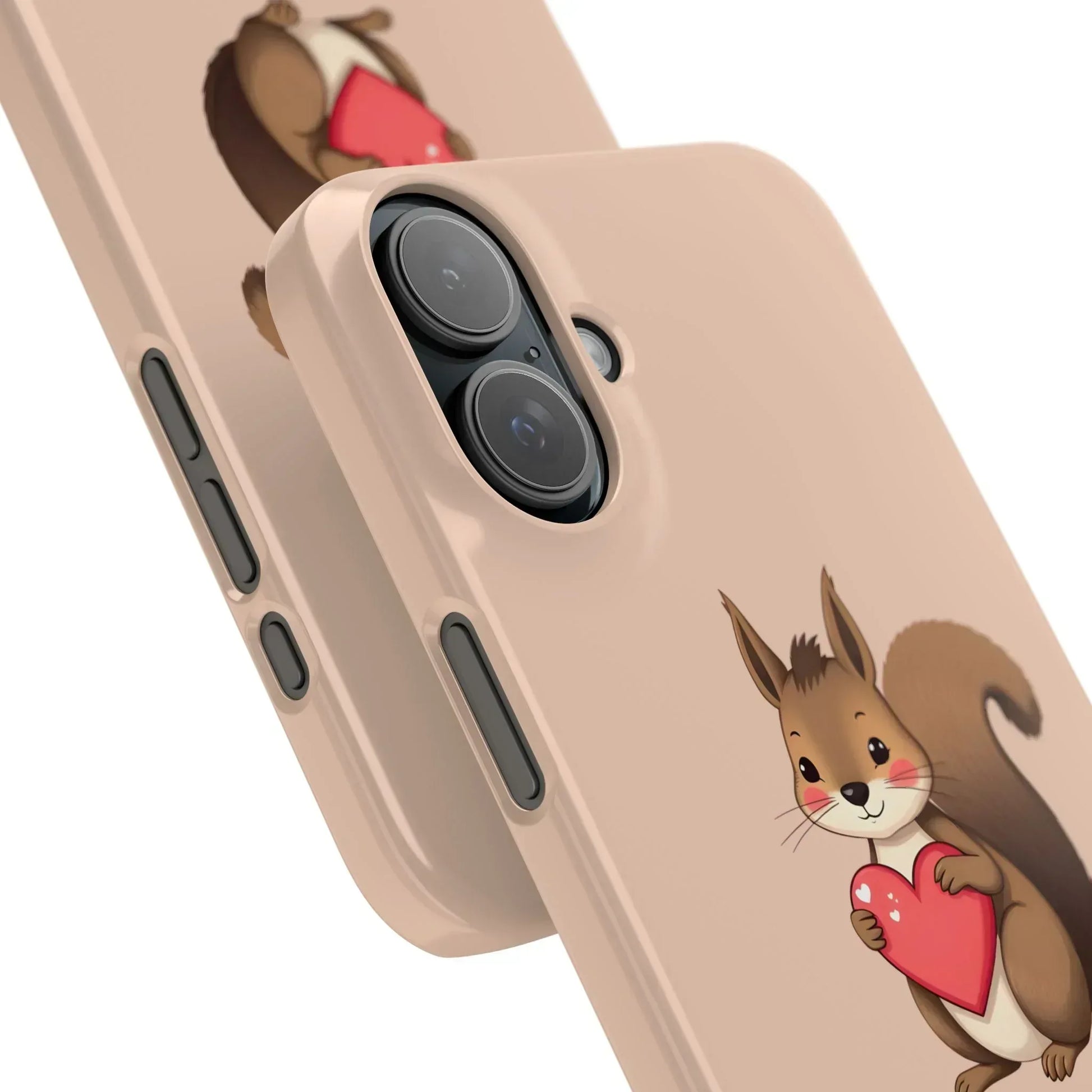 Cute Squirrel Phone Case for iPhone 11-17 - KARARMDESIGN