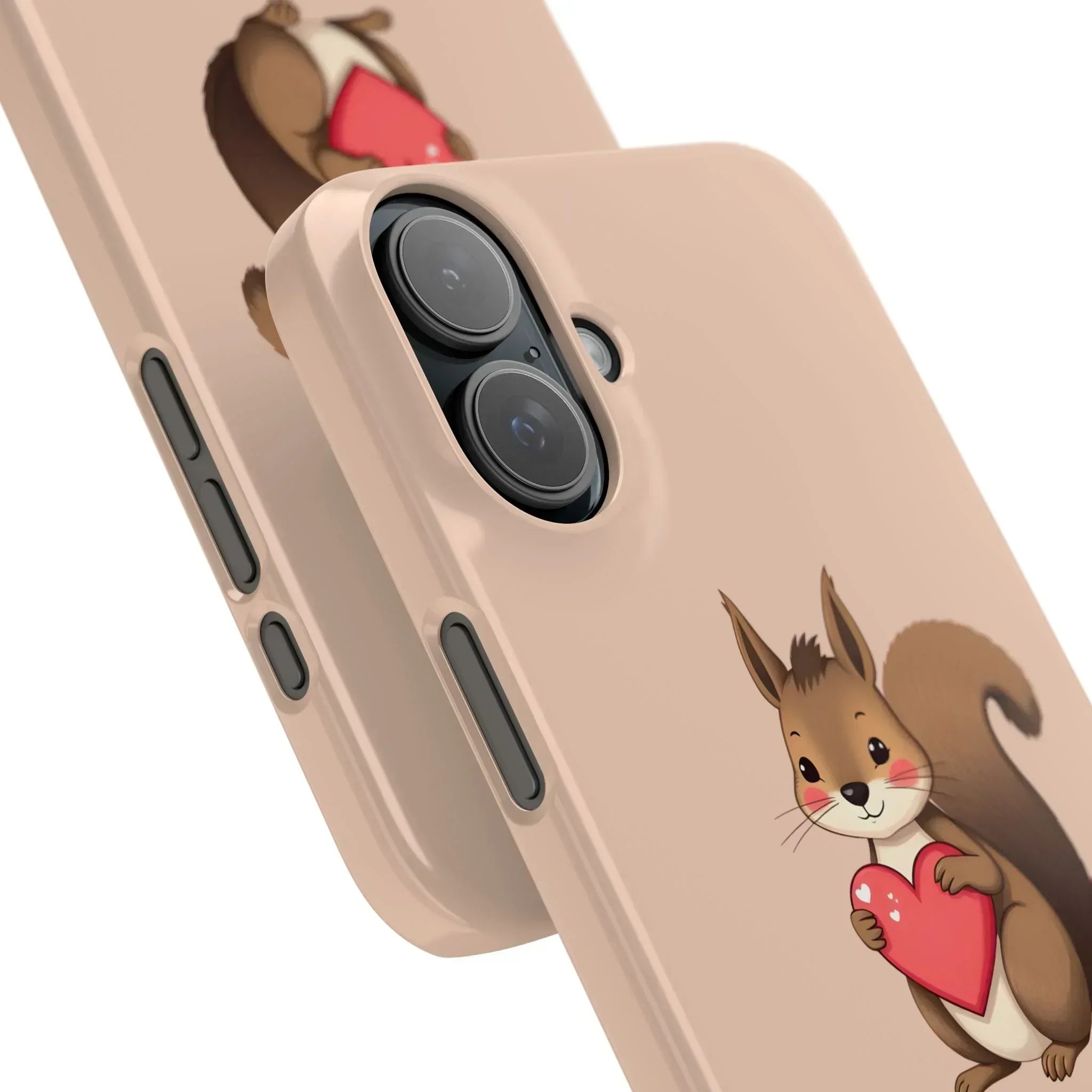 Cute Squirrel Phone Case for iPhone 11-17 - KARARMDESIGN