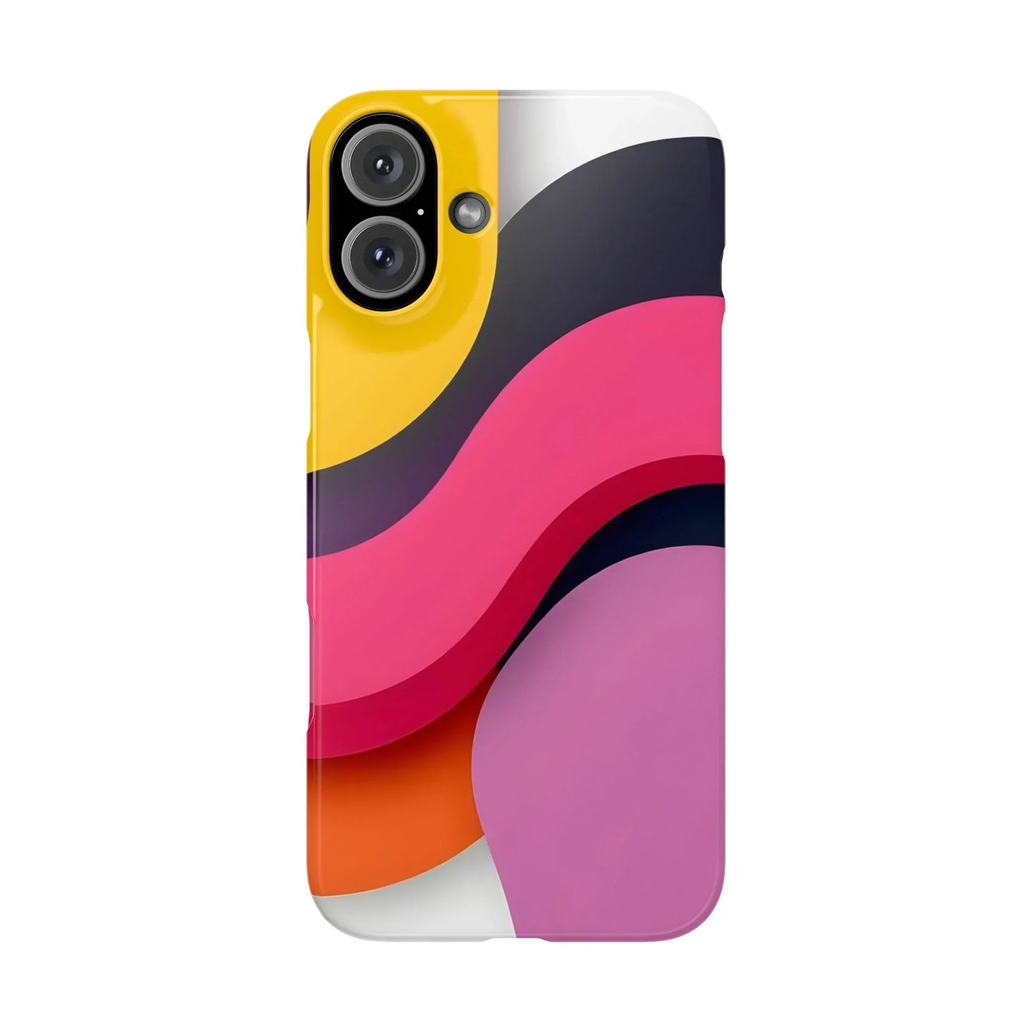 Abstract Phone Case for iPhone 7-16 and Samsung Galaxy S10-S25 Models - KarArmDesign