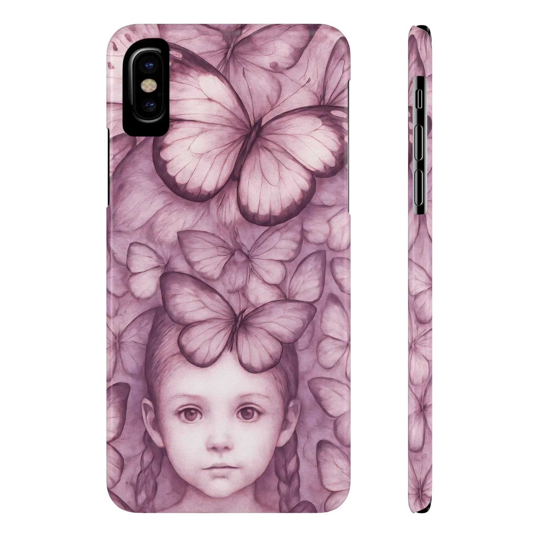 Mystic Girl Phone Case for iPhone 7-17 Models - KARARMDESIGN