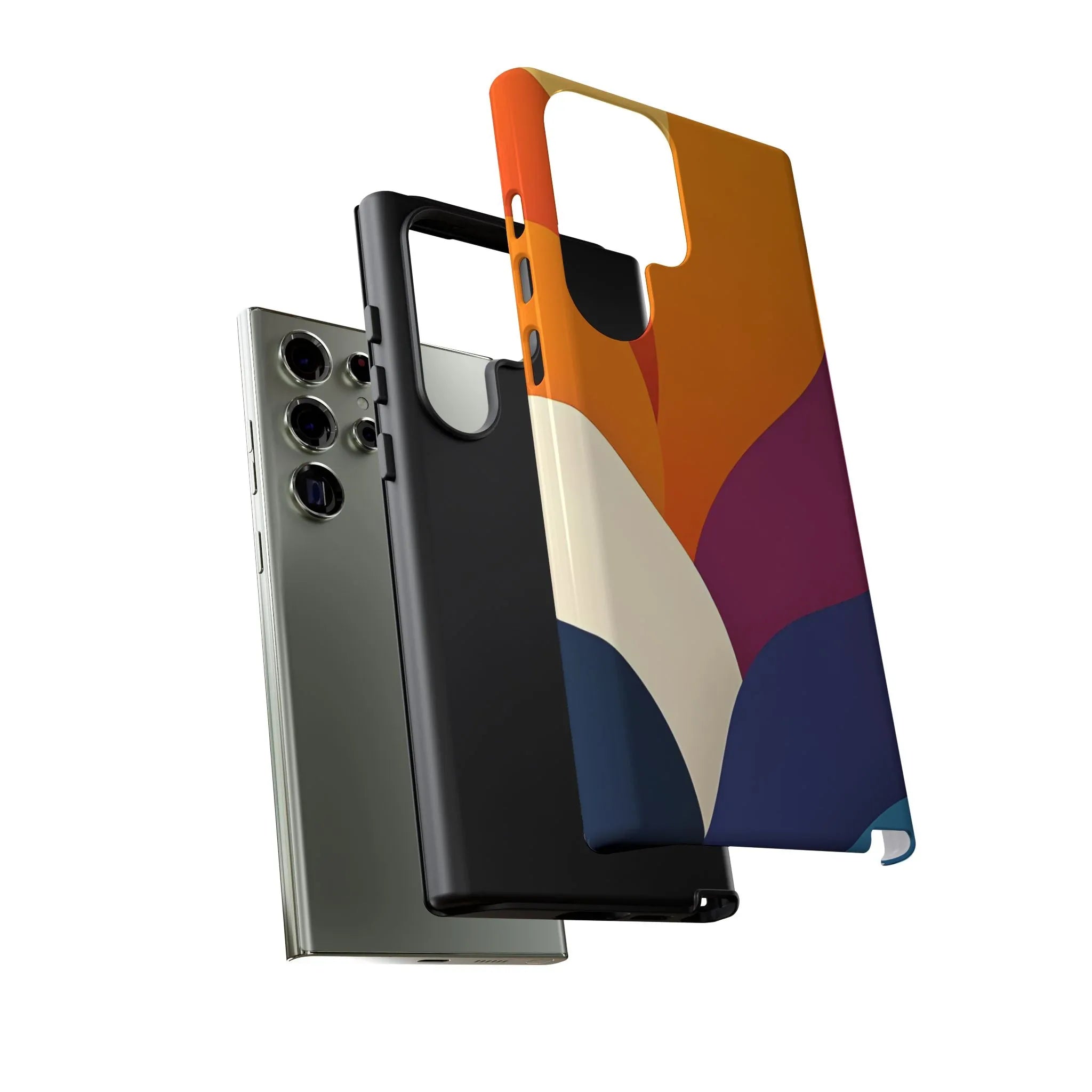 Vibrant Abstract Design Phone Case for iPhone and Galaxy - KARARMDESIGN