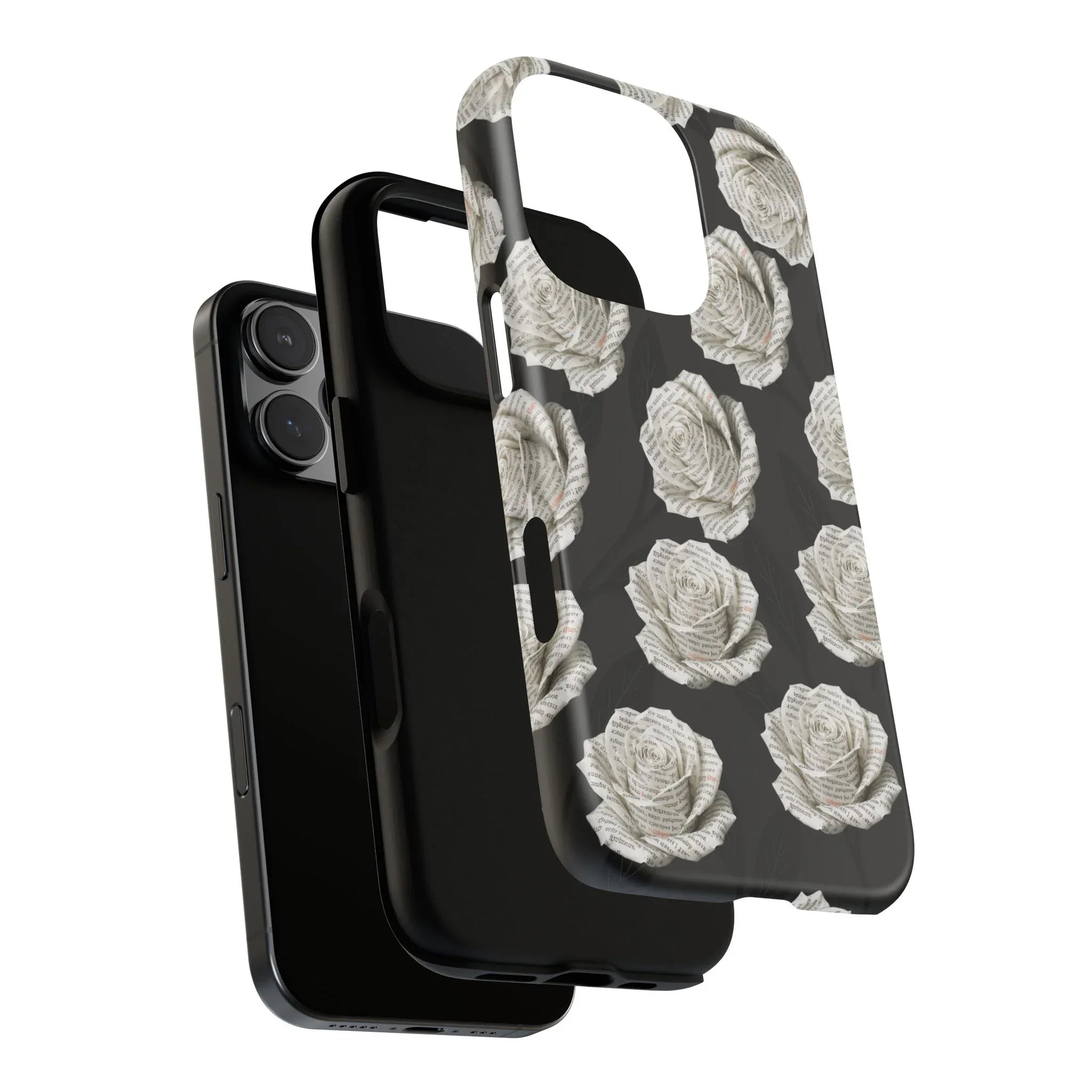 Silent Bloom Phone Case for iPhone 8-17 and Google Pixel 3-9 - KARARMDESIGN