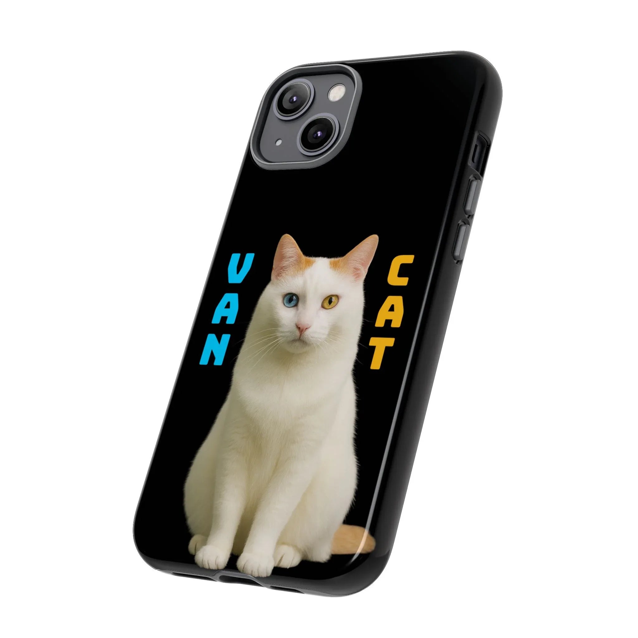 VAN CAT Phone Case for iPhone 8-17 and Galaxy S20-S25 - KARARMDESIGN