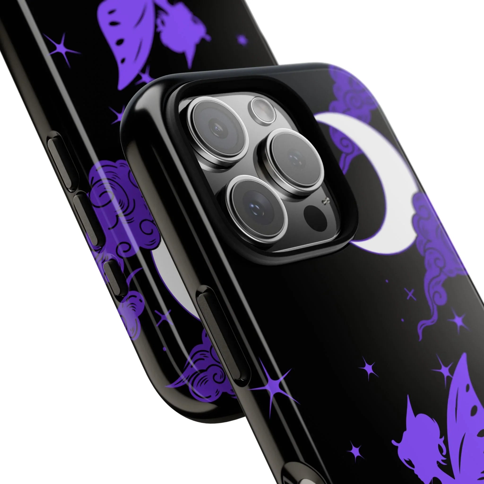 Moonlit Fairy Phone Case for iPhone 8-16 and Galaxy S10-S23 - KARARMDESIGN