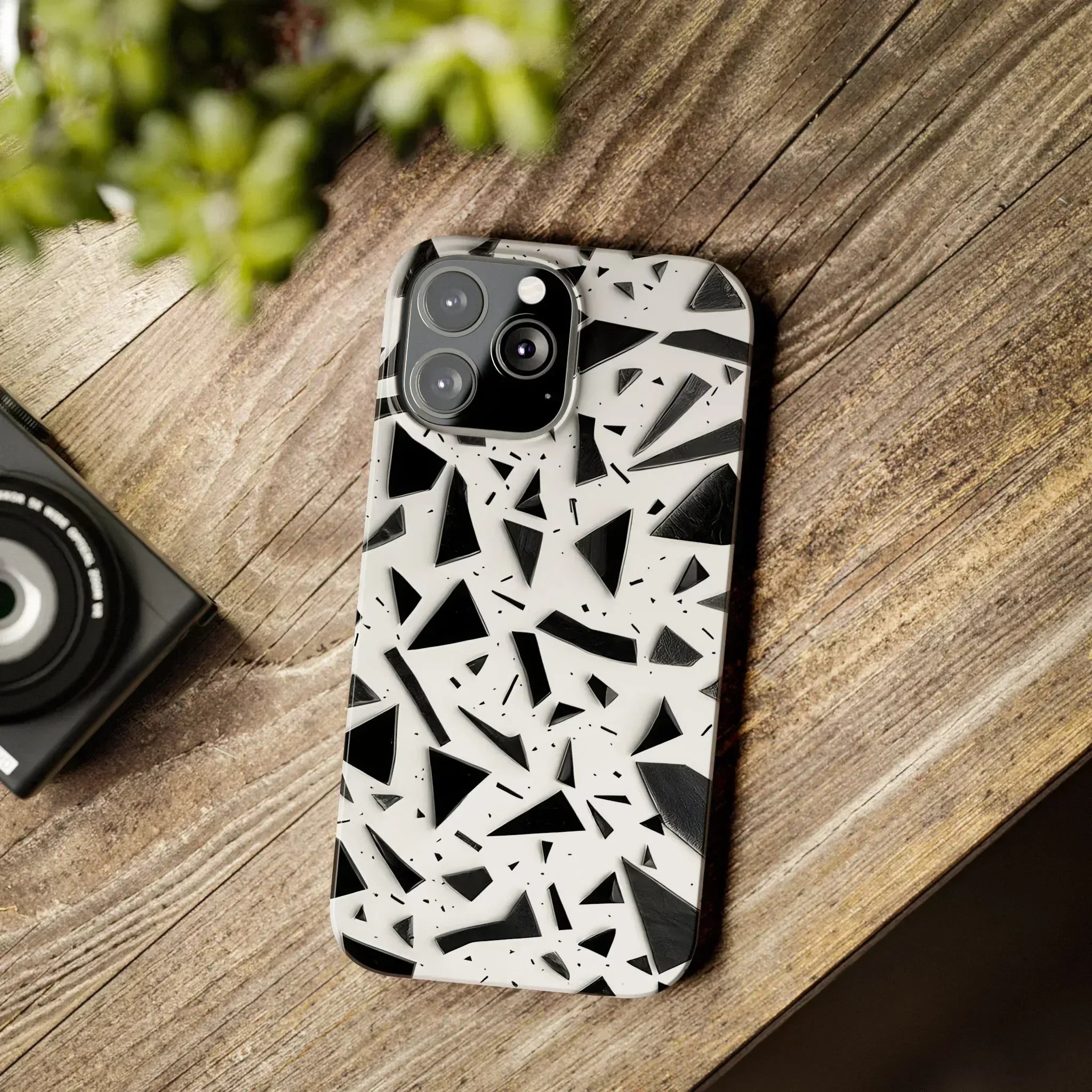 Abstract Slim Phone Case for iPhone 11-17 - KARARMDESIGN