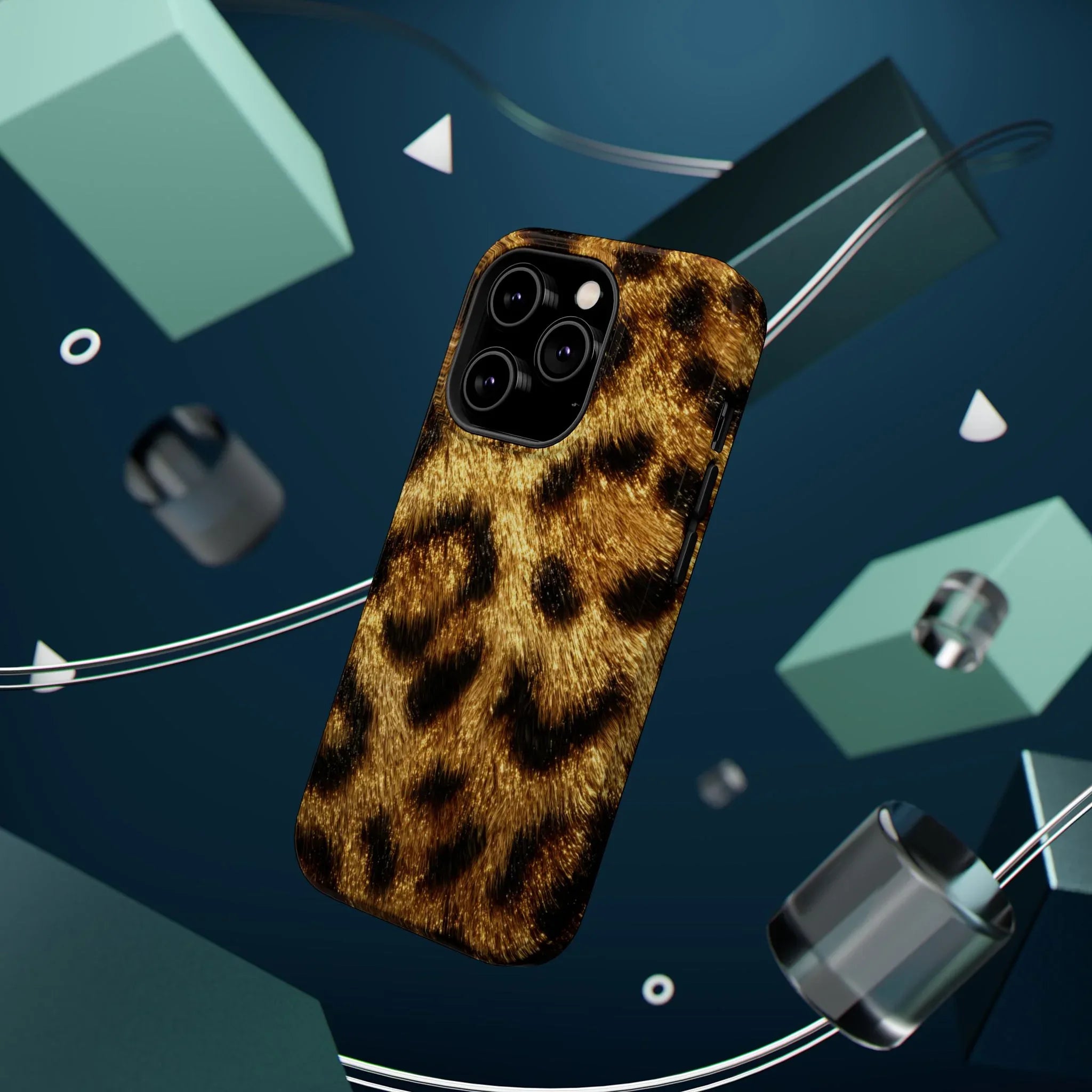 Leopard Print Phone Case for iPhone 13-17 - KARARMDESIGN
