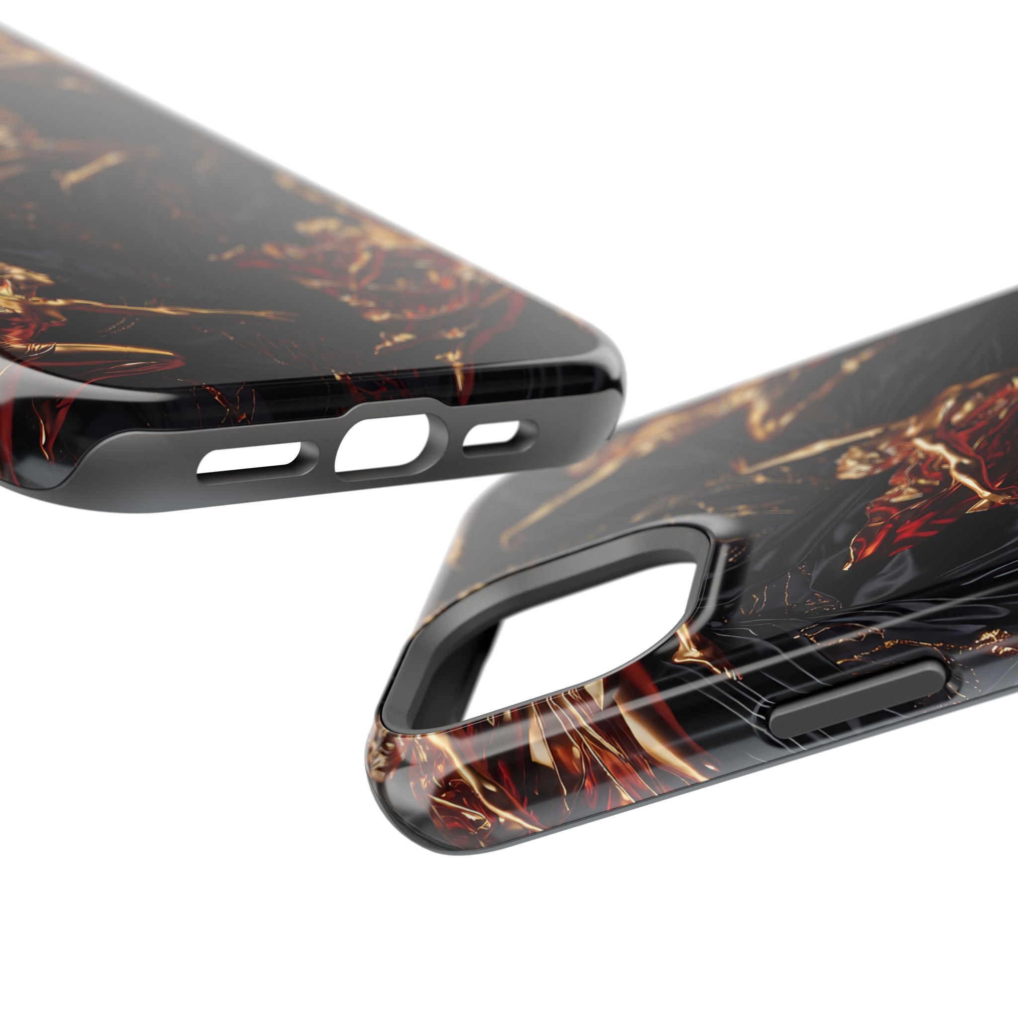 Gold Sculpture Phone Case for iPhone 13-17 & Samsung Galaxy S26