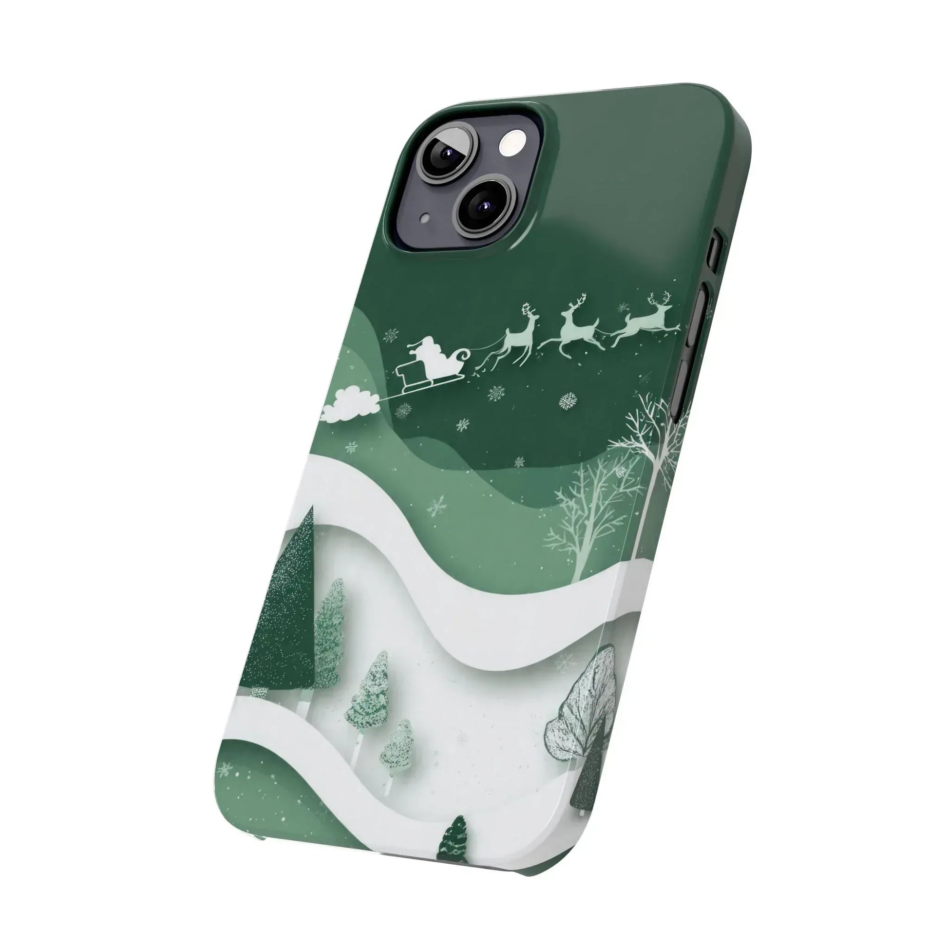Evergreen Forest Phone Case for iPhone 11–17 - KARARMDESIGN