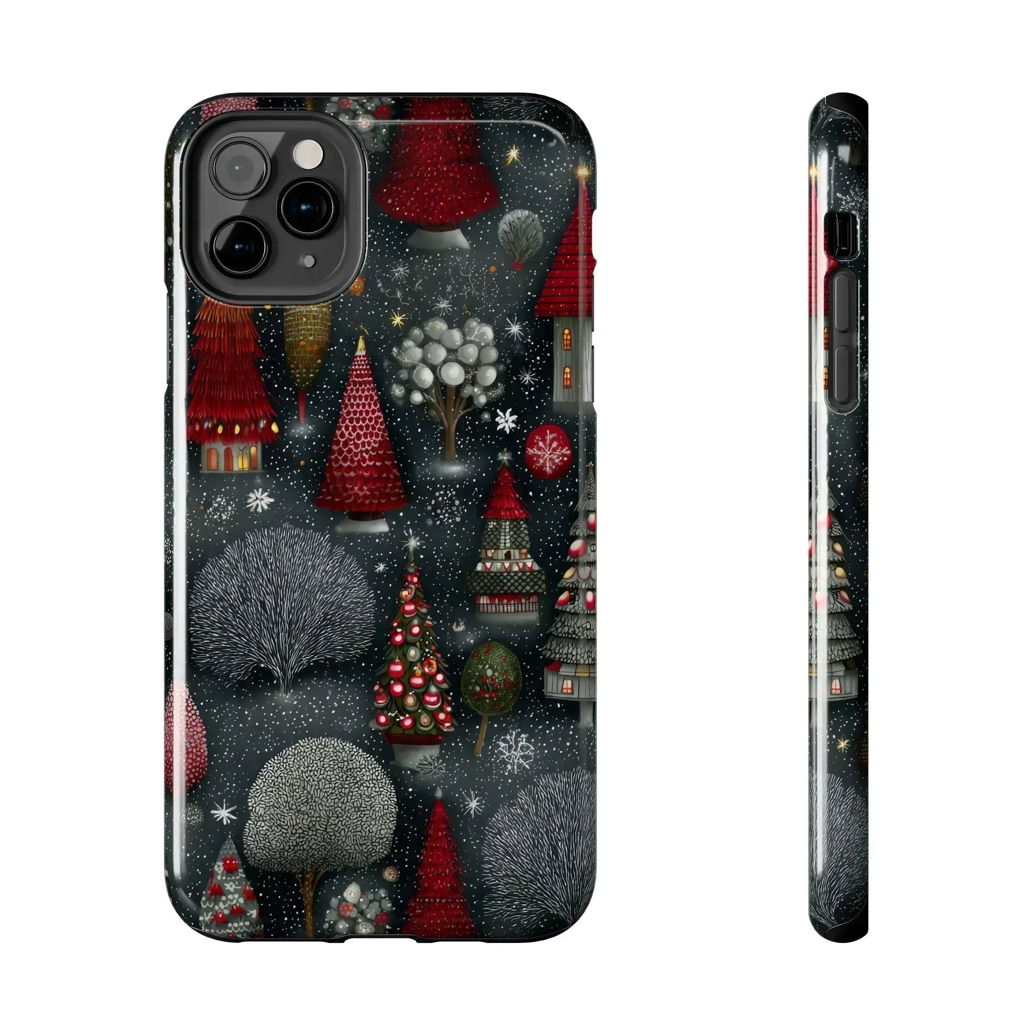 Frosted Fir Magic Phone Case for iPhone 11-17 - KARARMDESIGN