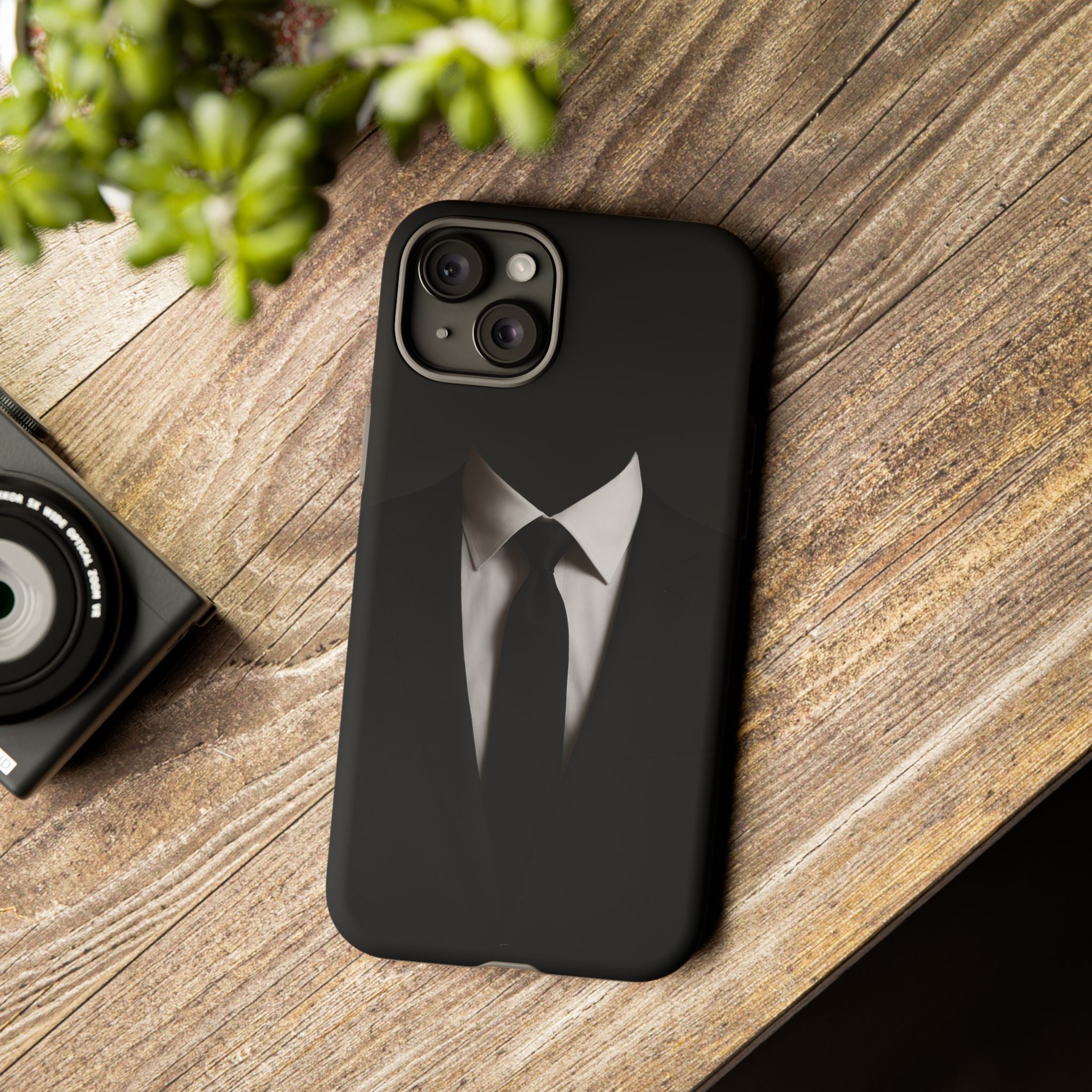 Gentleman's Armor Tough Phone Case – iPhone 11–17 & Galaxy S20–S26