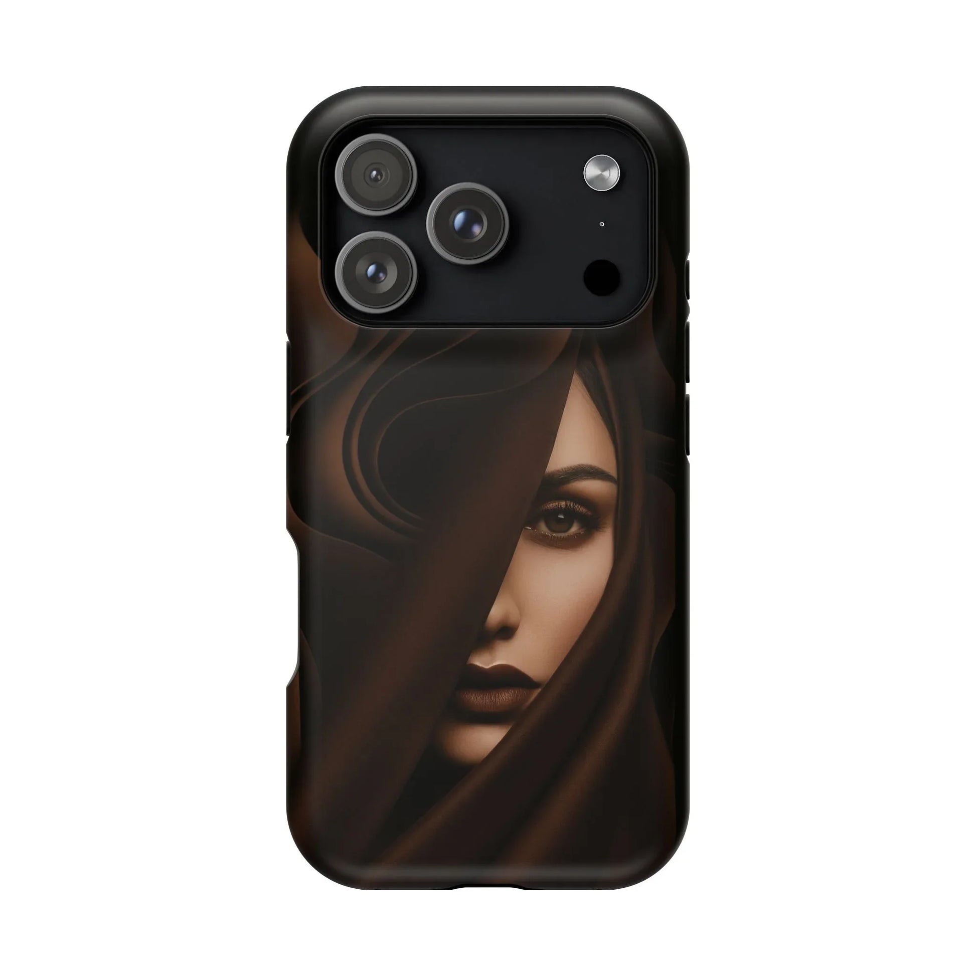 Mystery Woman Phone Case for iPhone 17, Air, Pro, Pro Max - KARARMDESIGN