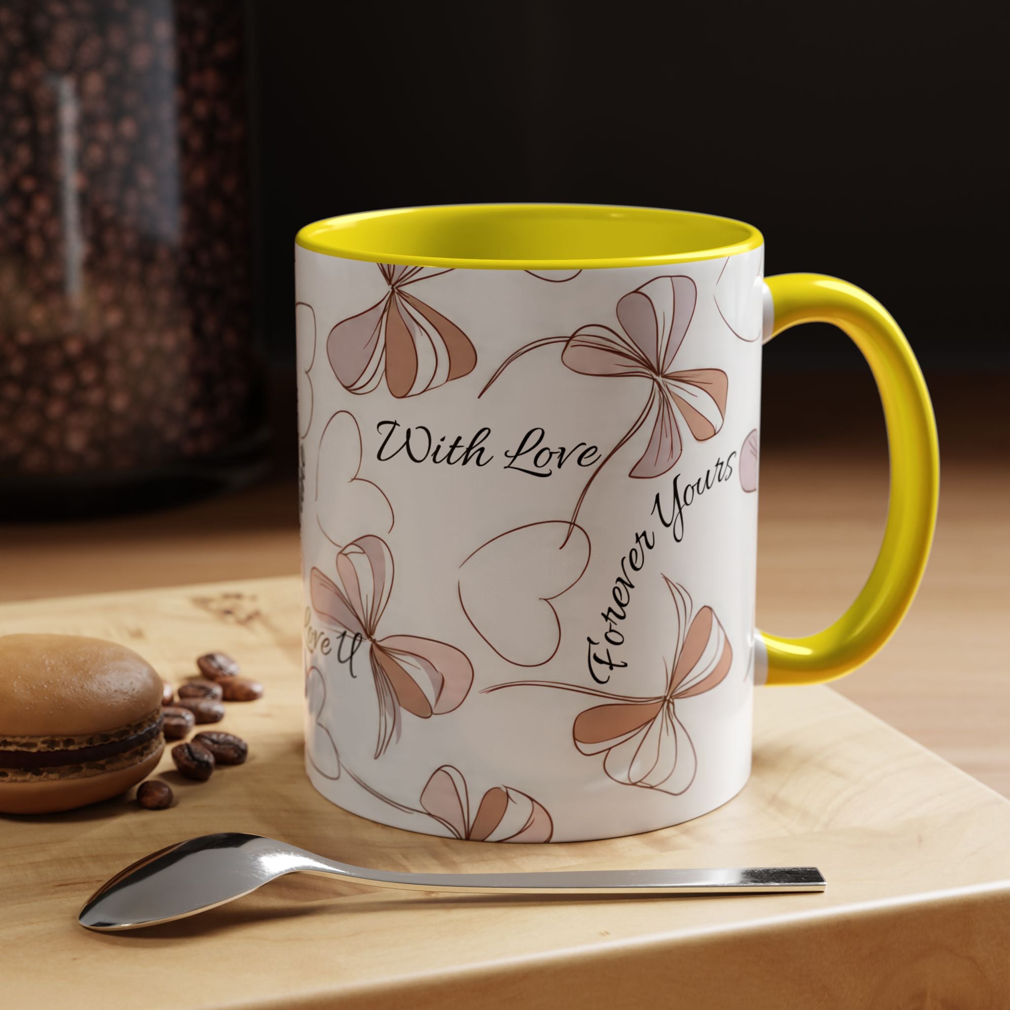 Love Messages Accent Coffee Mug (11, 15oz)