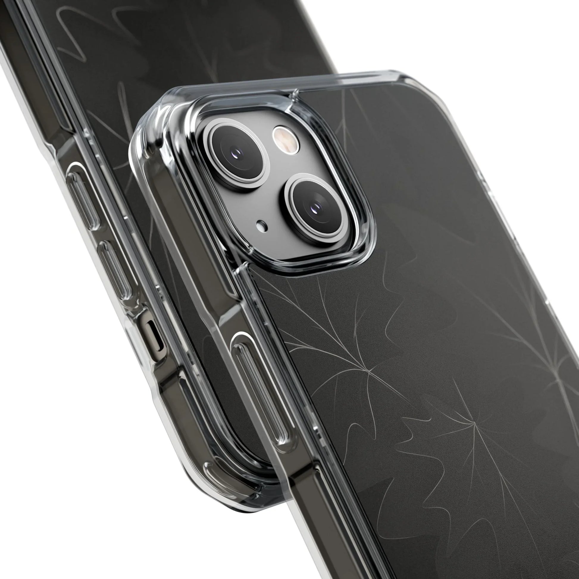 Botanical Noir Phone Case for iPhone 14-16 Models - KarArmDesign