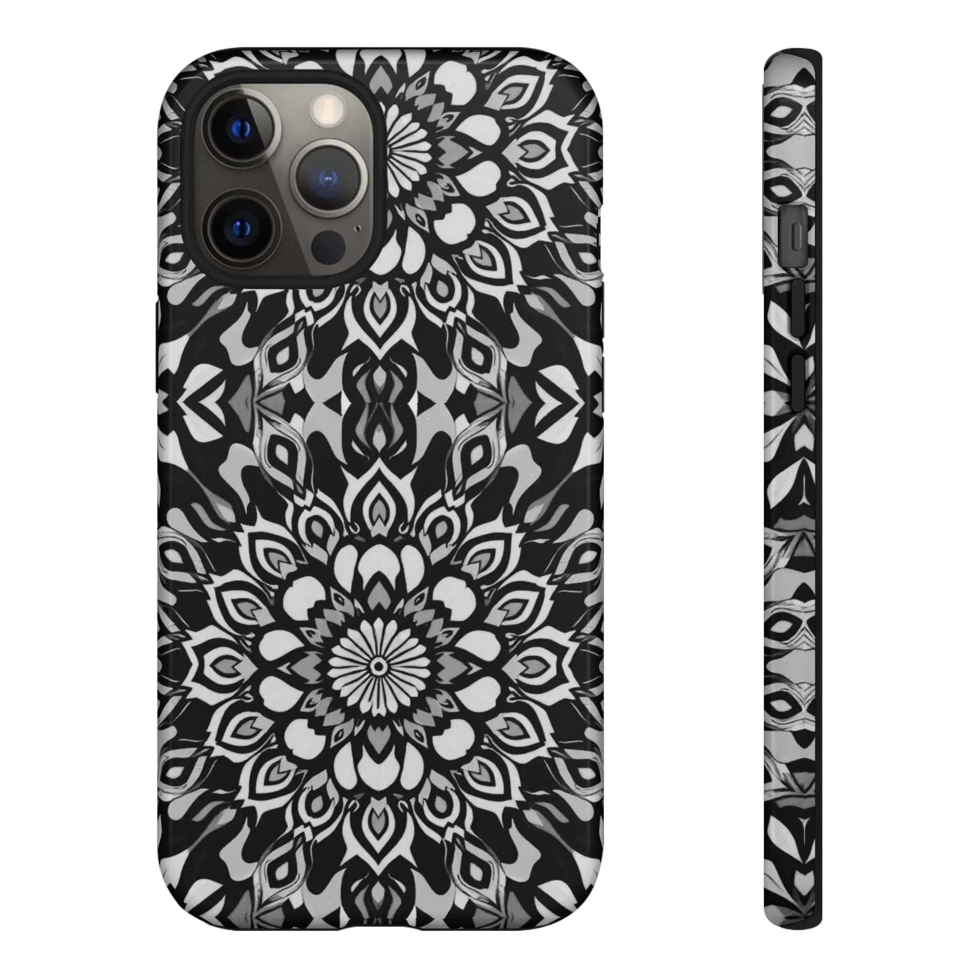 Mandala Phone Case for iPhone and Galaxy - KARARMDESIGN