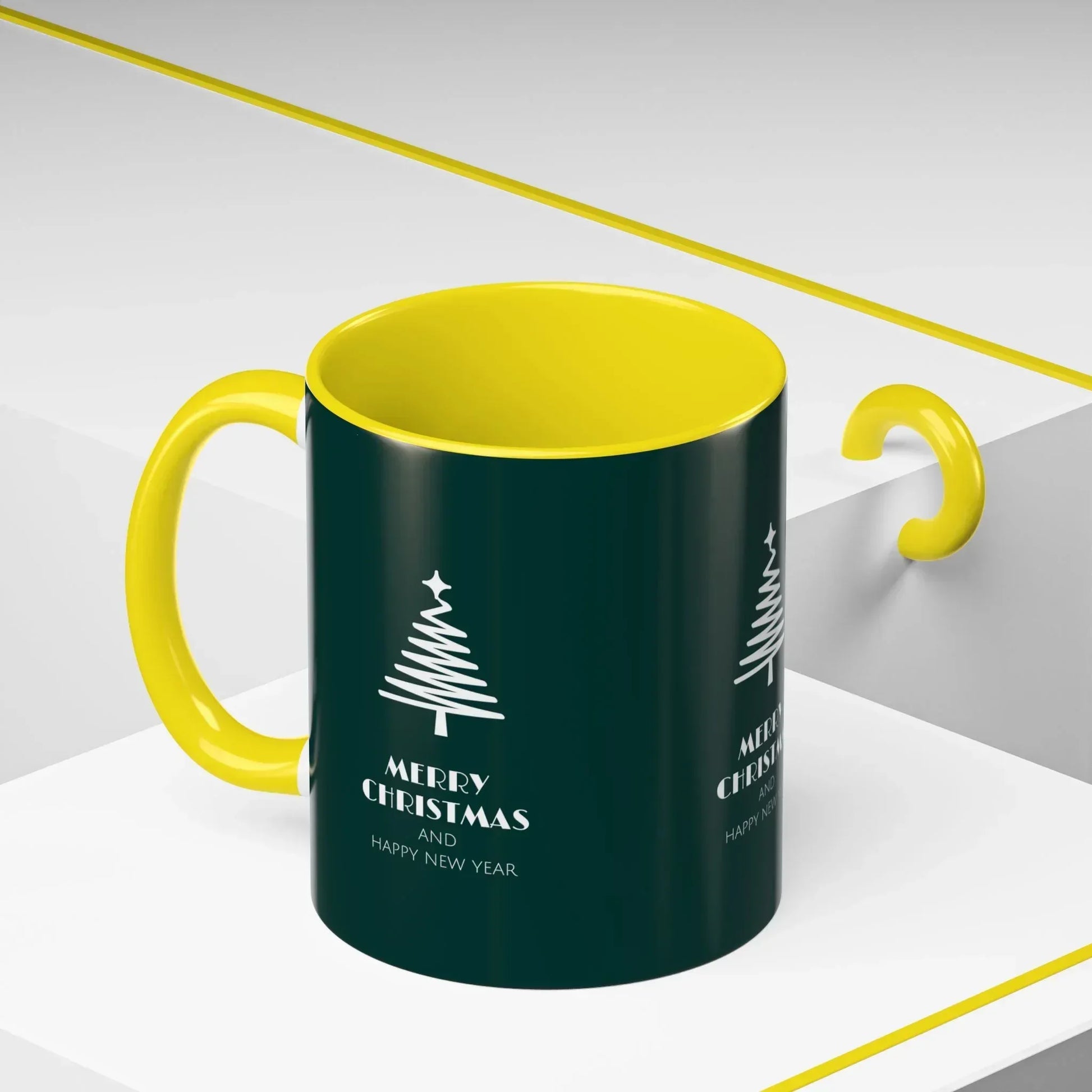 Holiday Mug - Accent Coffee Mug (11, 15oz) - KARARMDESIGN