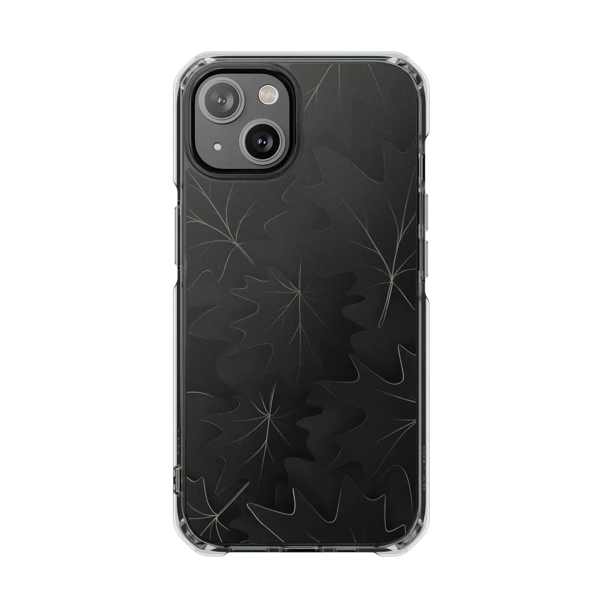 Botanical Noir Phone Case for iPhone 14-16 - KARARMDESIGN