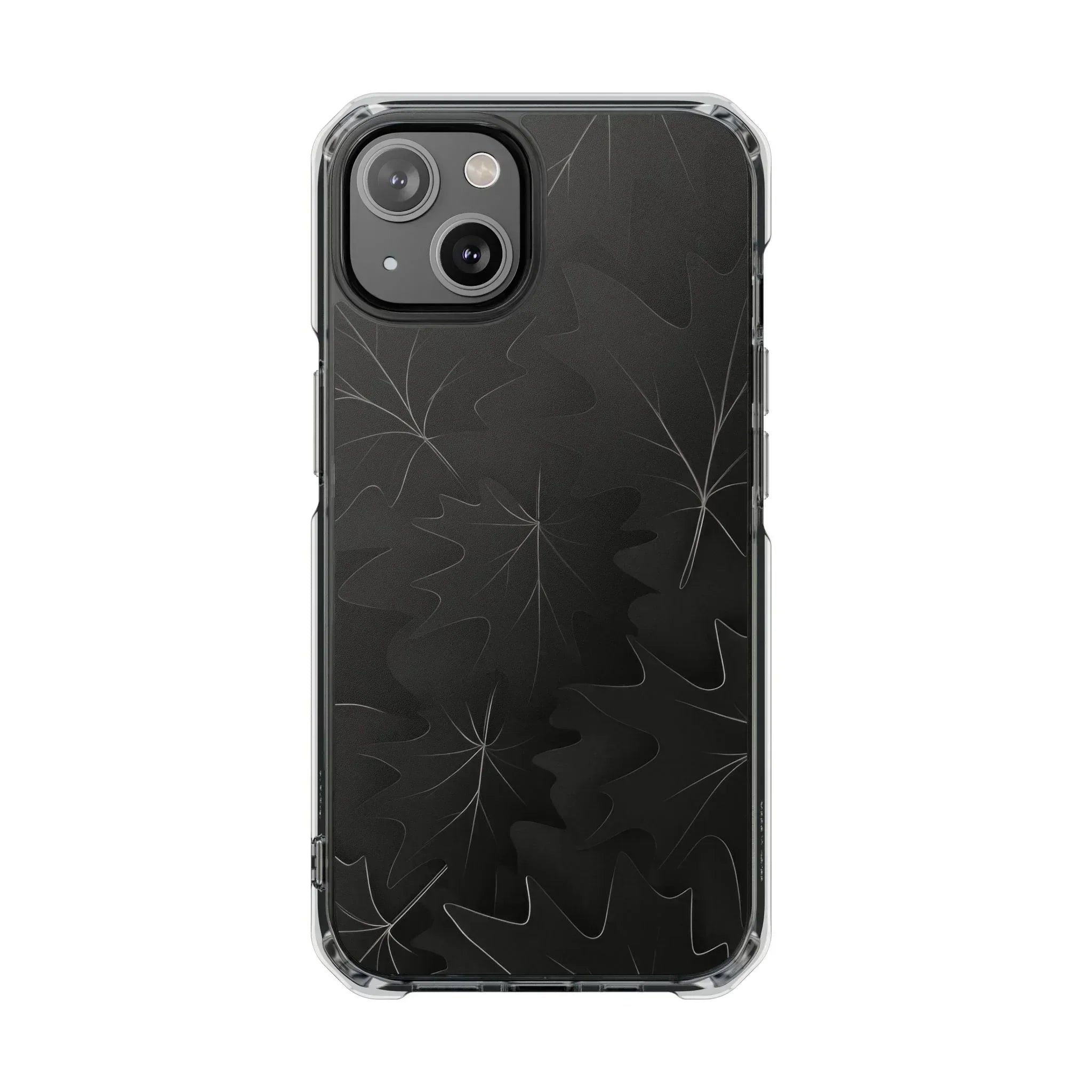 Botanical Noir Phone Case for iPhone 14-16 - KARARMDESIGN