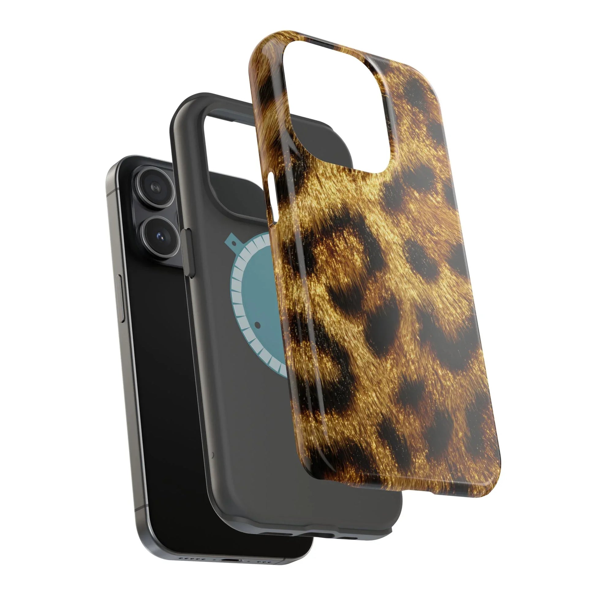 Leopard Print Phone Case for iPhone 13-17 - KARARMDESIGN
