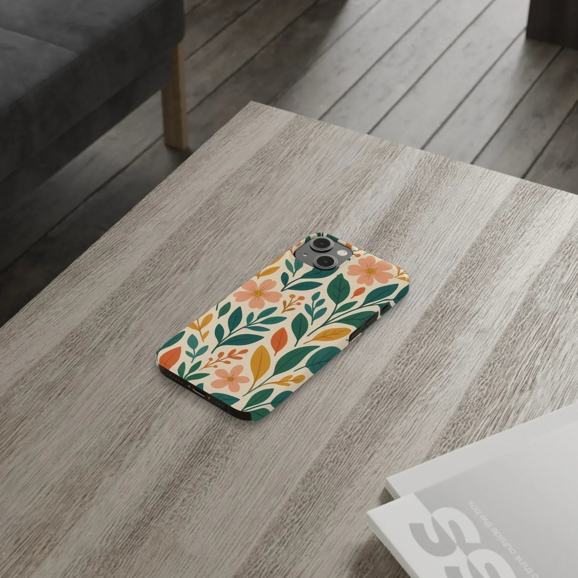 Floral Harmony Phone Case for iPhone 7-16 Models - KarArmDesign