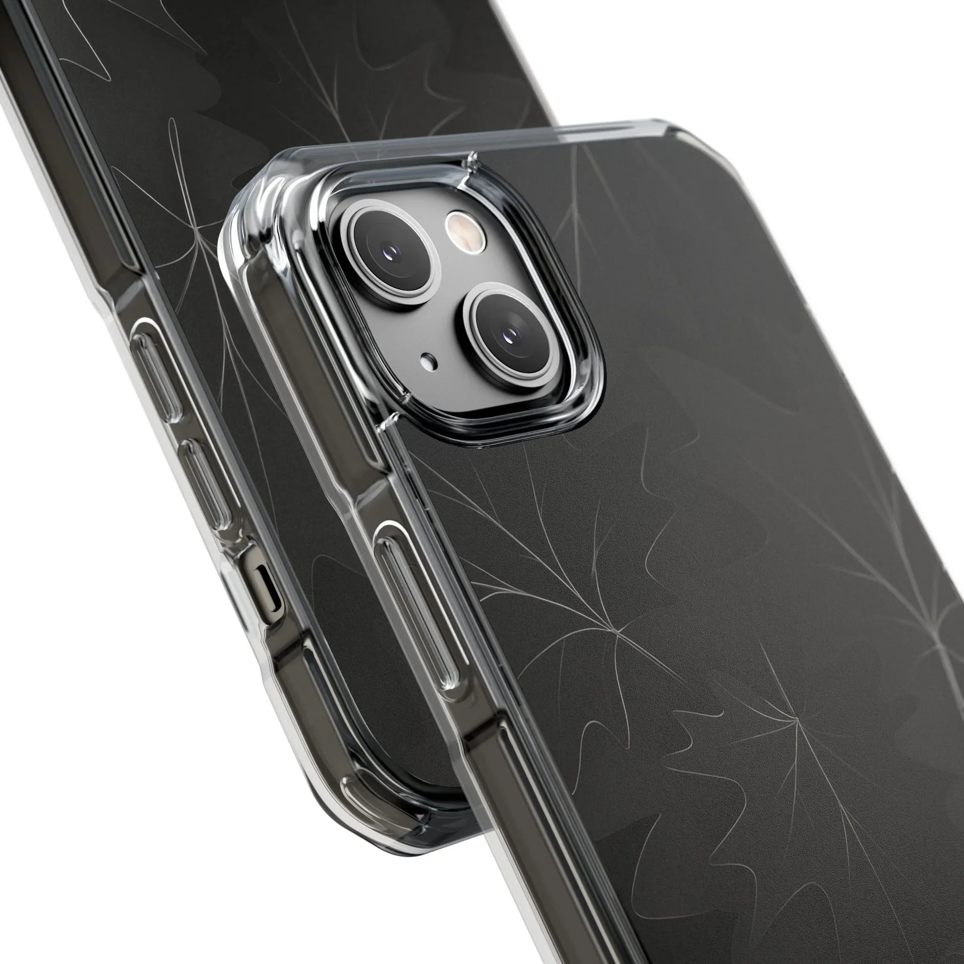 Botanical Noir Phone Case for iPhone 14-16 Models - KarArmDesign