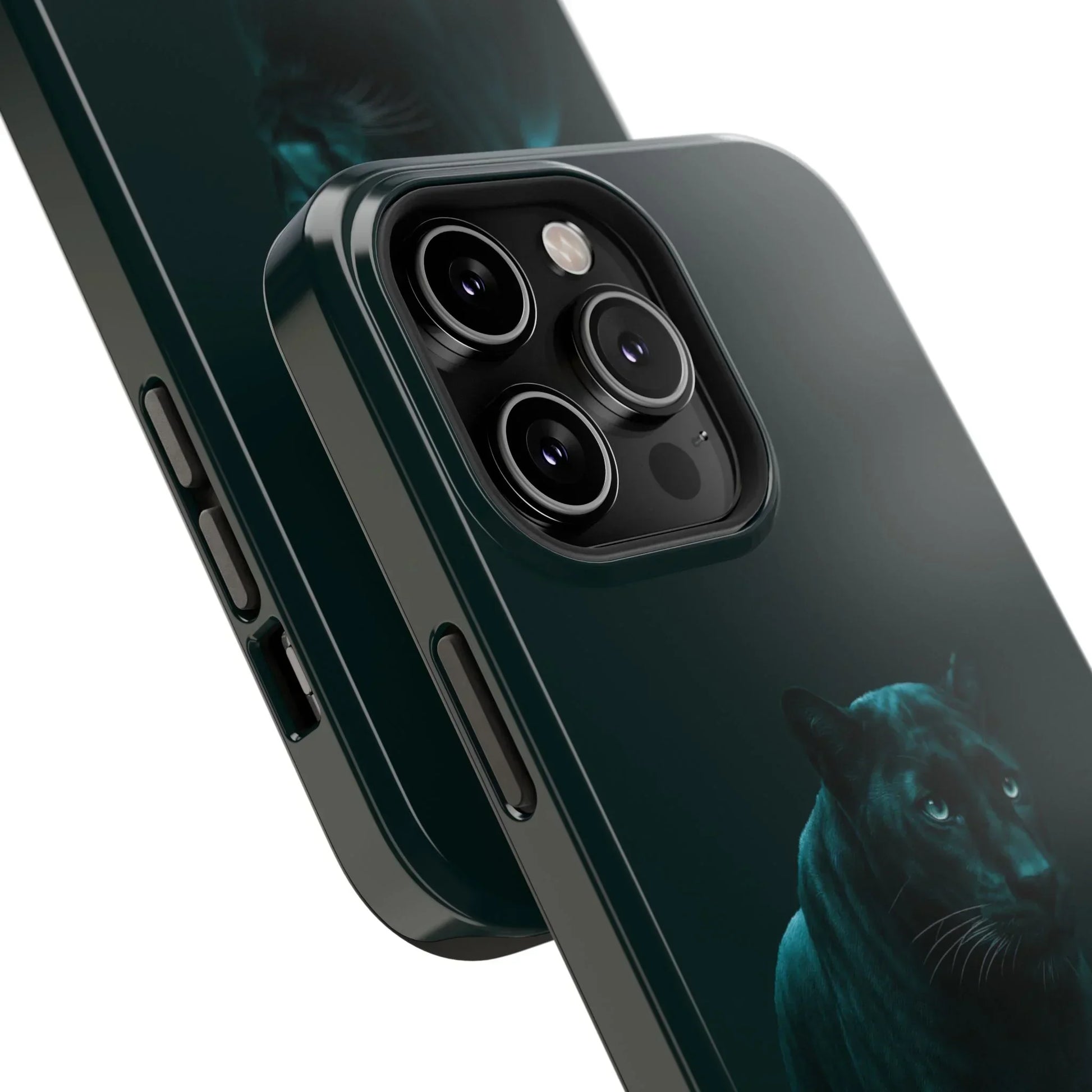 Black Panther Phone Case for iPhone 12-16 and Samsung Galaxy S21-S22 Models - KarArmDesign