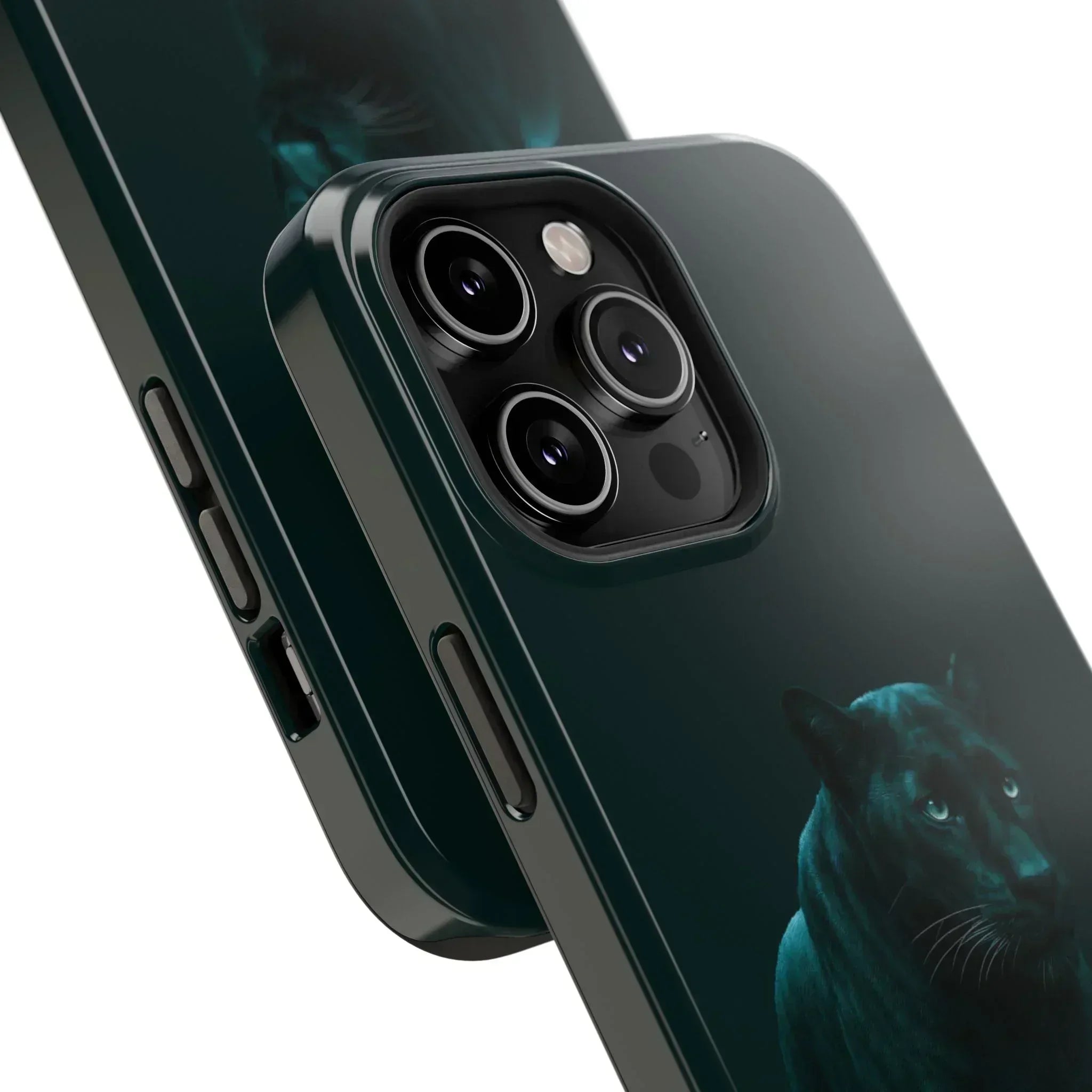 Black Panther Phone Case for iPhone 12-16 and Galaxy S21-S22 - KARARMDESIGN