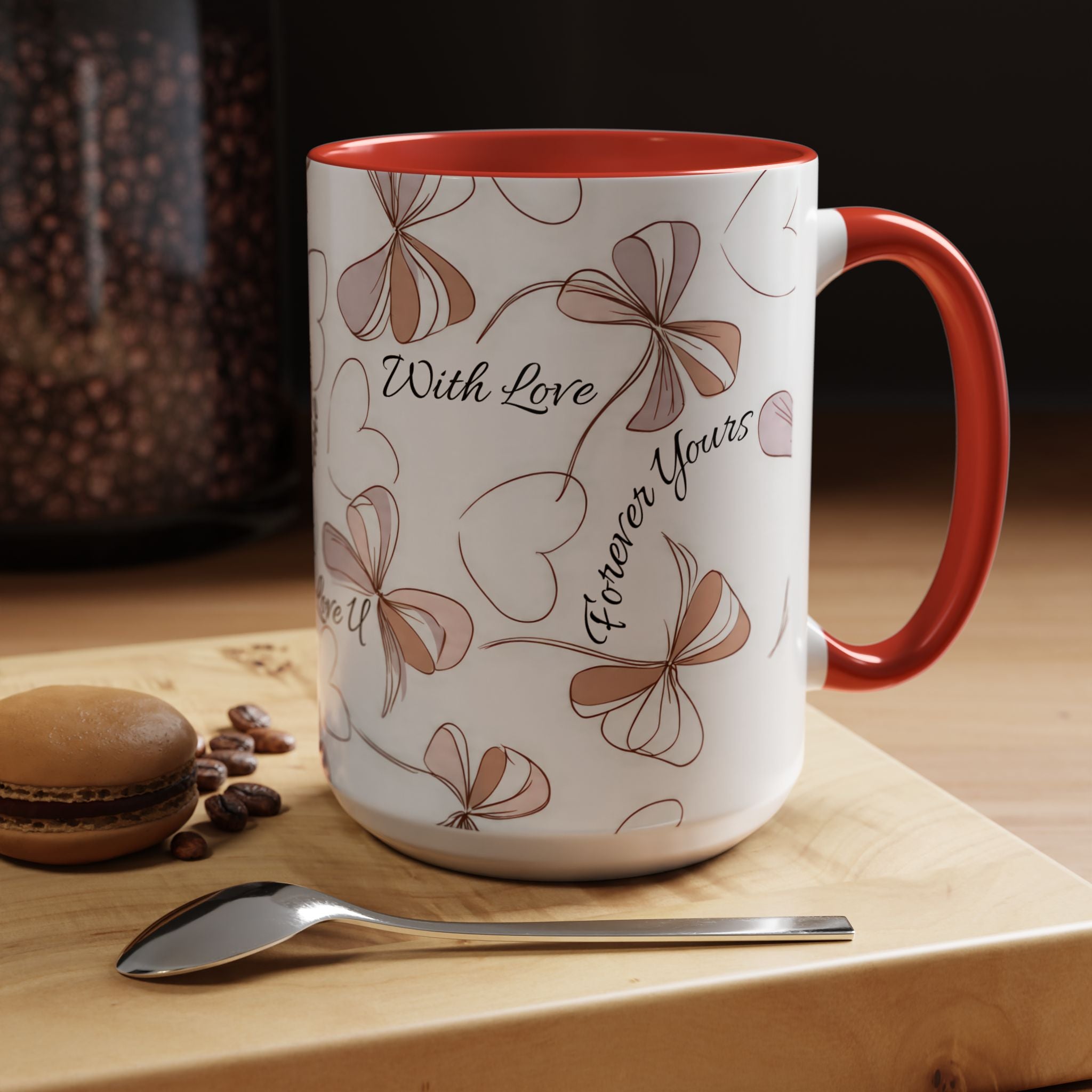 Love Messages Accent Coffee Mug (11, 15oz)
