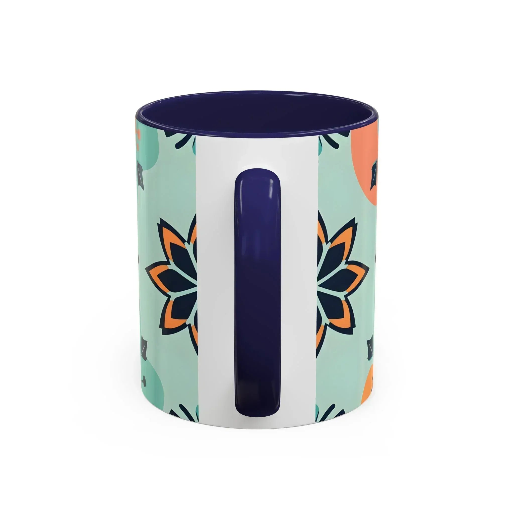 Floral Ornament Coffee Mug – 11oz - KARARMDESIGN