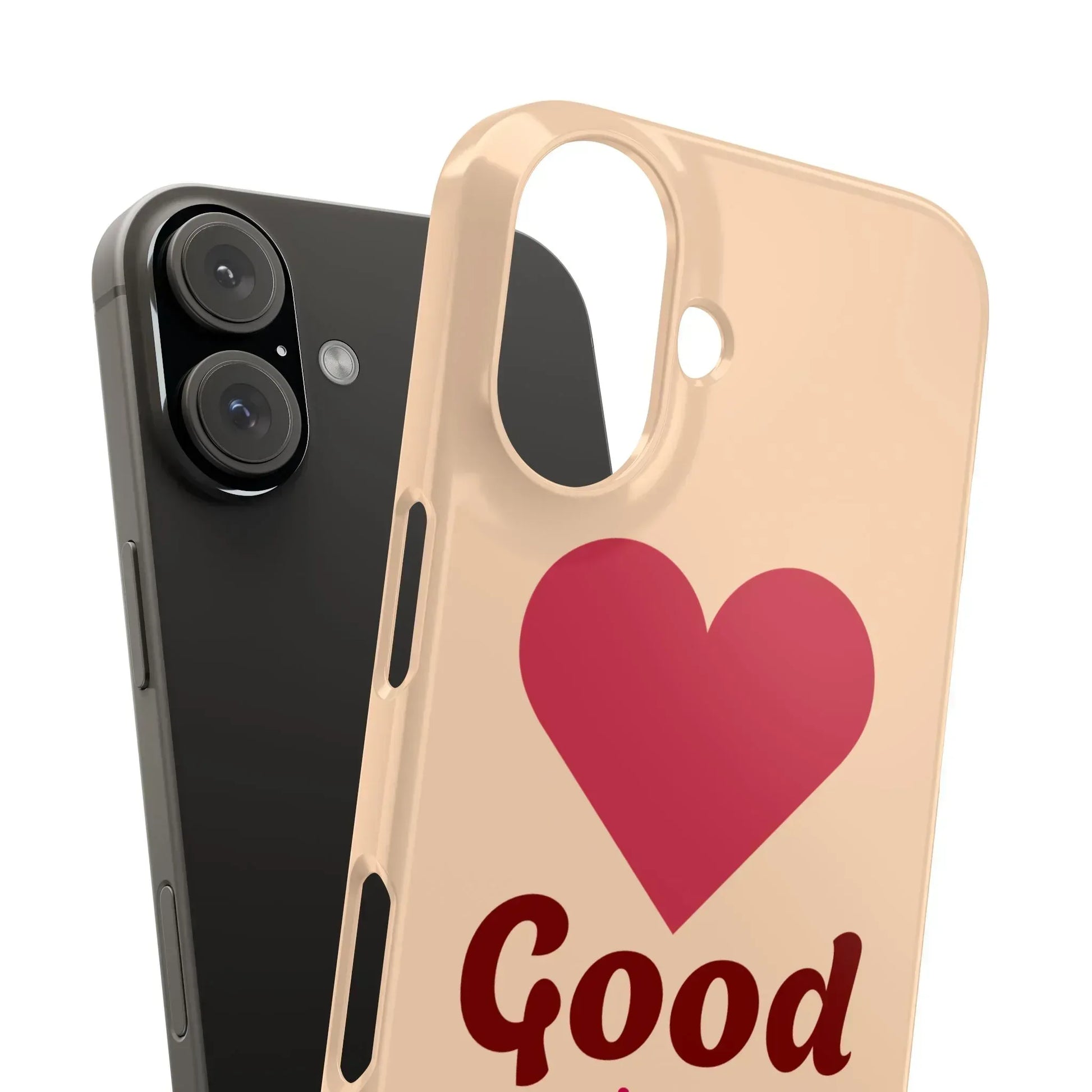 Good Vibes Only Slim Phone Case for iPhone 11-16 - KARARMDESIGN