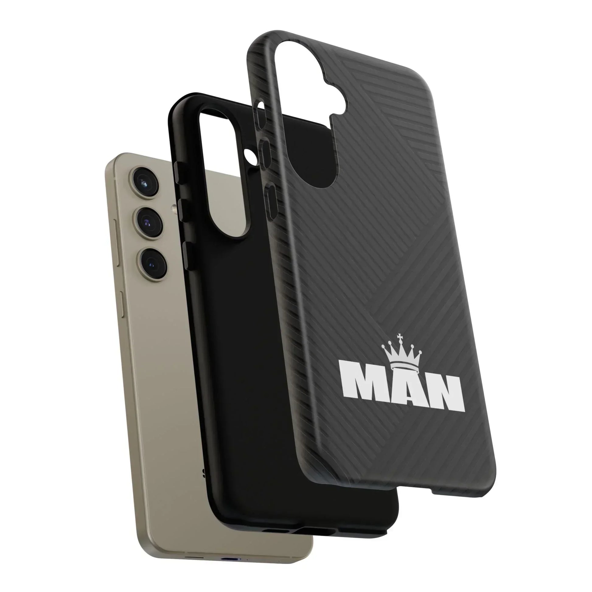 MAN Logo Phone Case for Samsung Galaxy S10-S25 Models - KarArmDesign