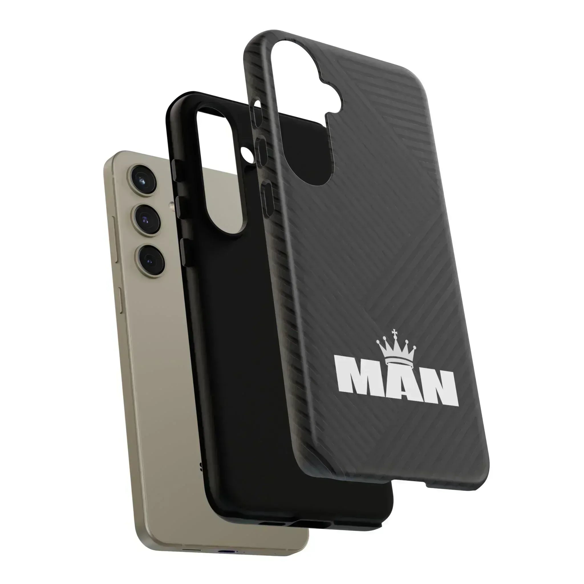 MAN Logo Phone Case for Samsung Galaxy S10-S25 - KARARMDESIGN