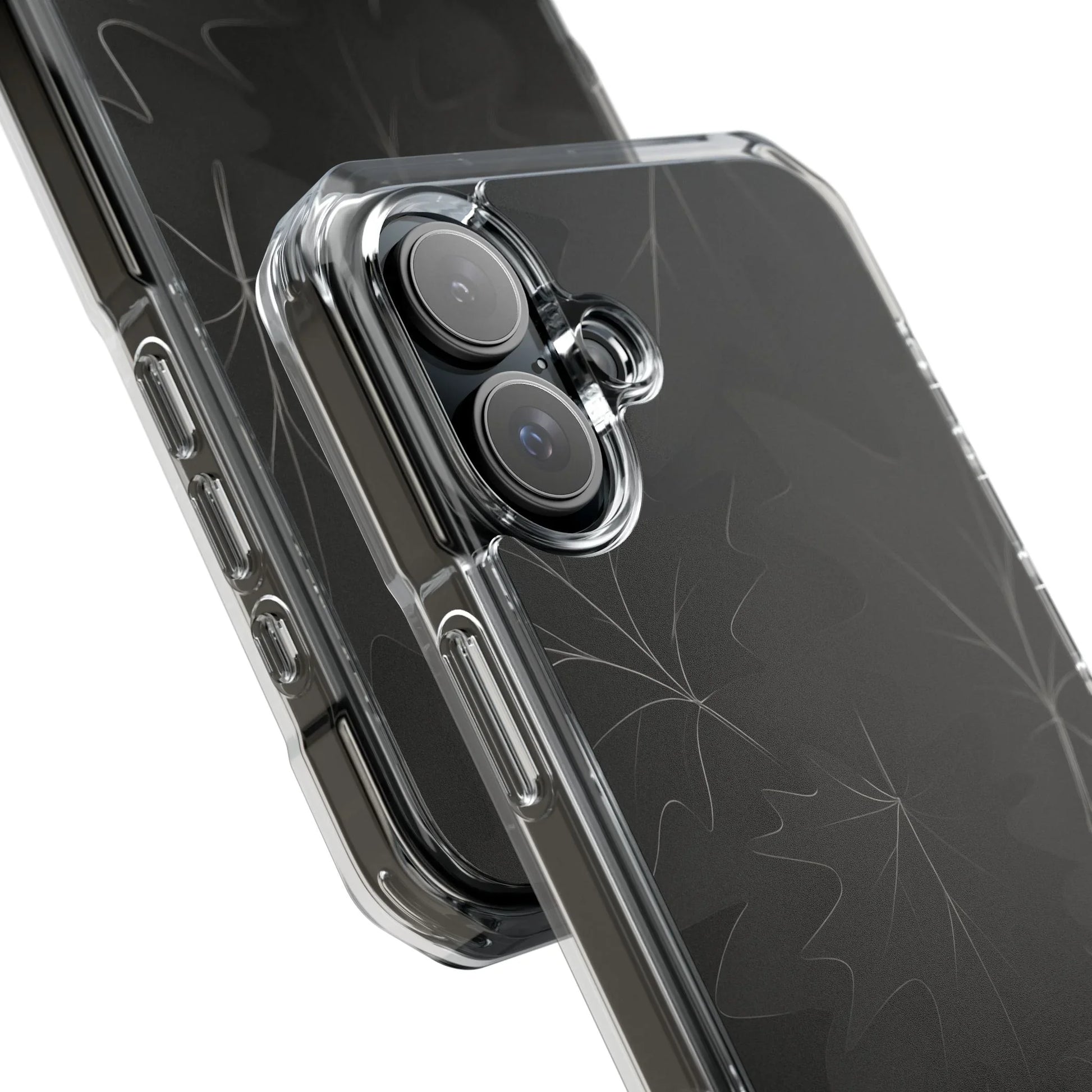 Botanical Noir Phone Case for iPhone 14-16 Models - KarArmDesign