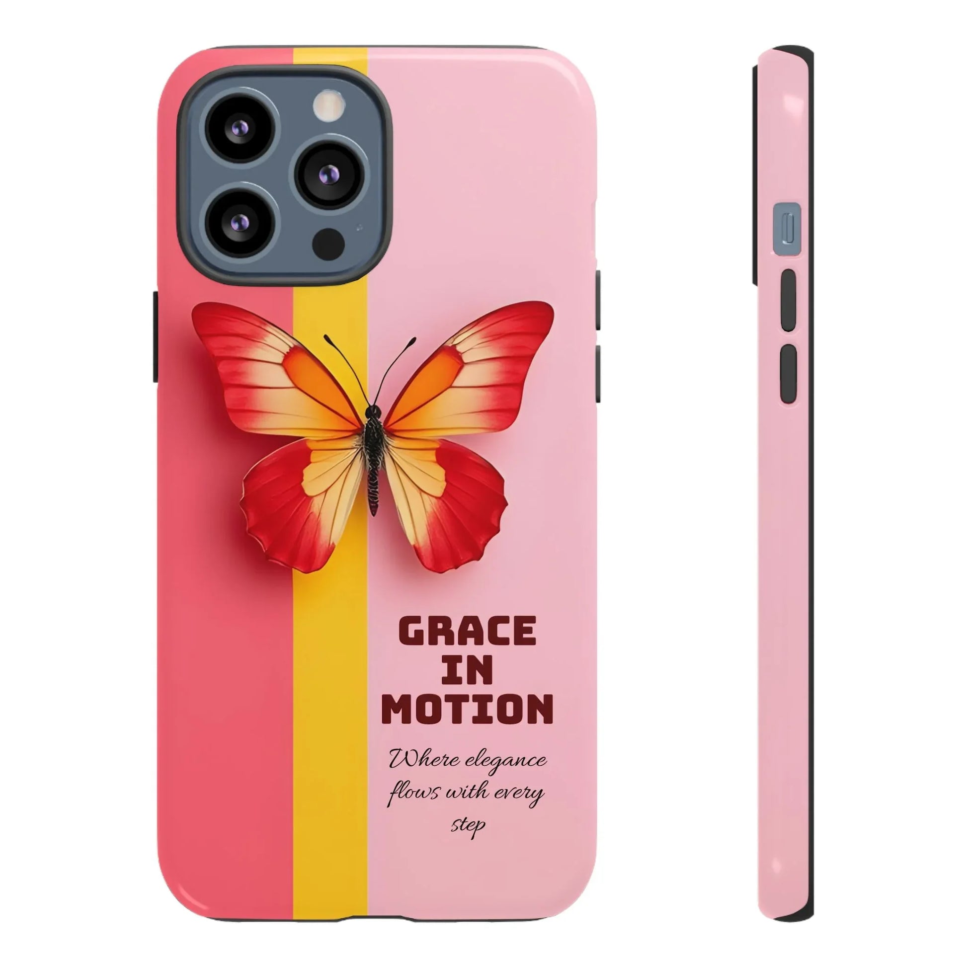 Grace in Motion – Elegant Phone Case for iPhone, Galaxy & Pixel - KARARMDESIGN