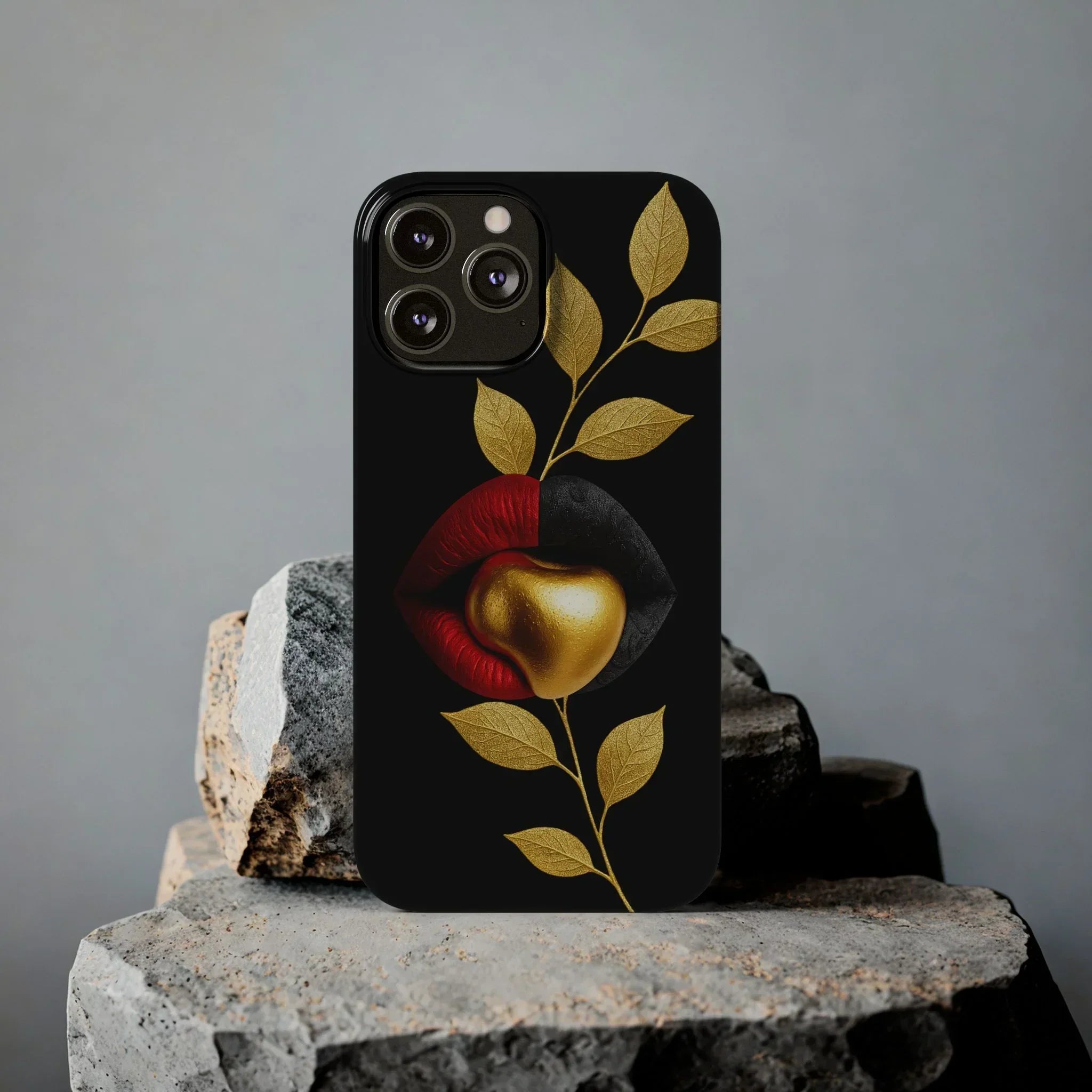 Gilded Expression Phone Case for iPhone 7-17 Models - KARARMDESIGN