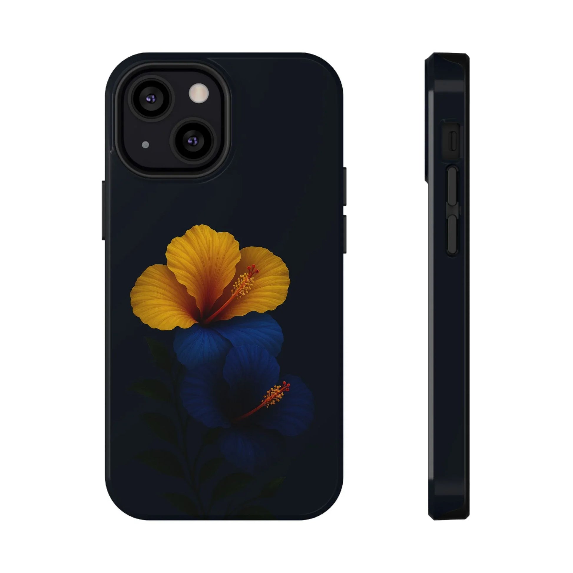Elegant Hibiscus Phone Case for iPhone 11-17 and Galaxy S21-S22 - KARARMDESIGN
