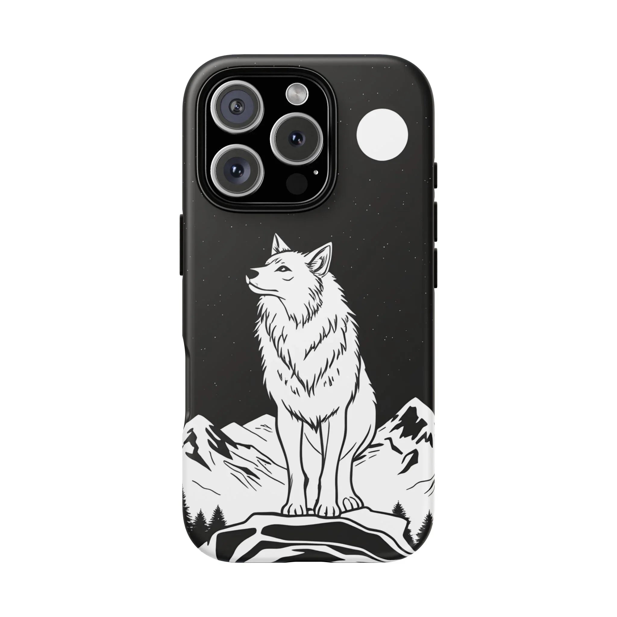 Majestic Wolf Phone Case for iPhone and Galaxy - KARARMDESIGN