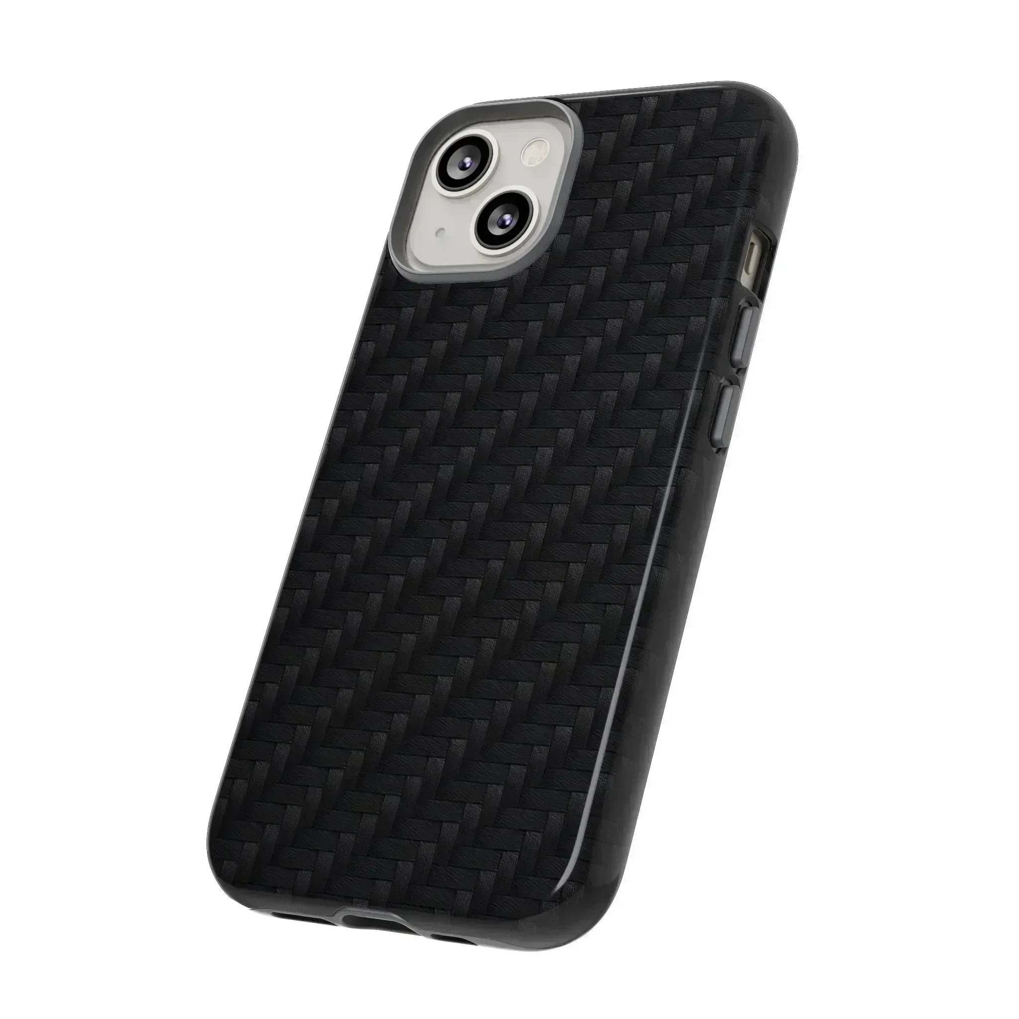 Black Carbon Phone Case for iPhone 8-16 and Google Pixel up to 9 - KARARMDESIGN